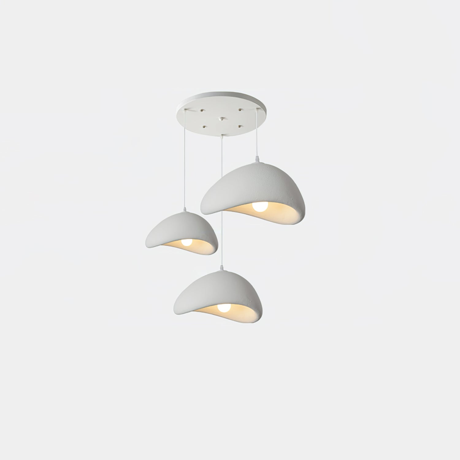 Lustra Pendant Lamp Cloud White Minimalist - Letslighting