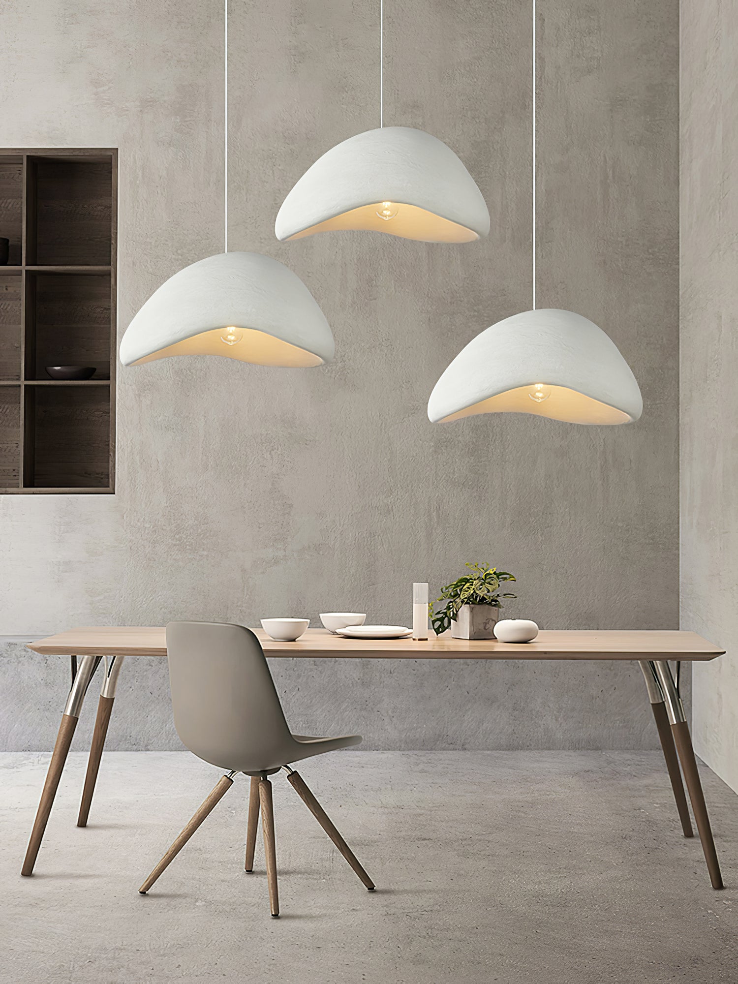 Lustra Pendant Lamp Cloud White Minimalist - Letslighting