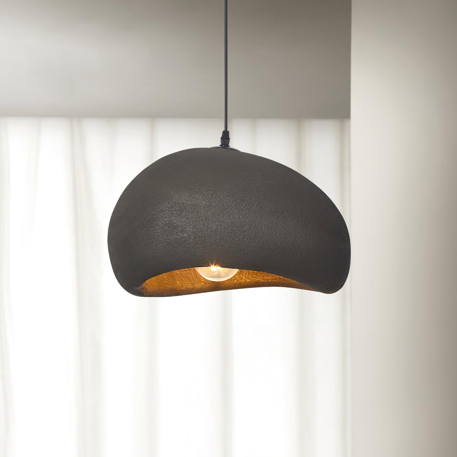 Regina Pendant Lamp Bean Organic Textured - Letslighting