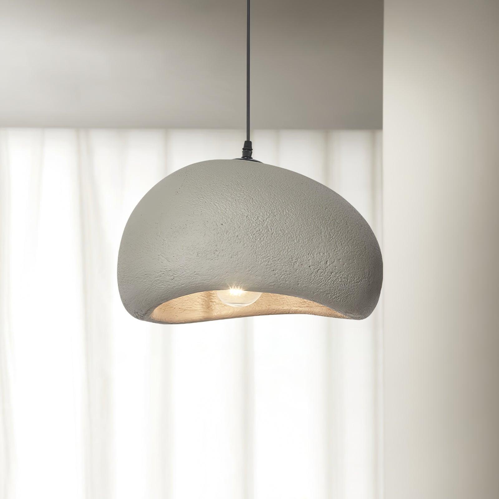 Regina Pendant Lamp Bean Organic Textured - Letslighting