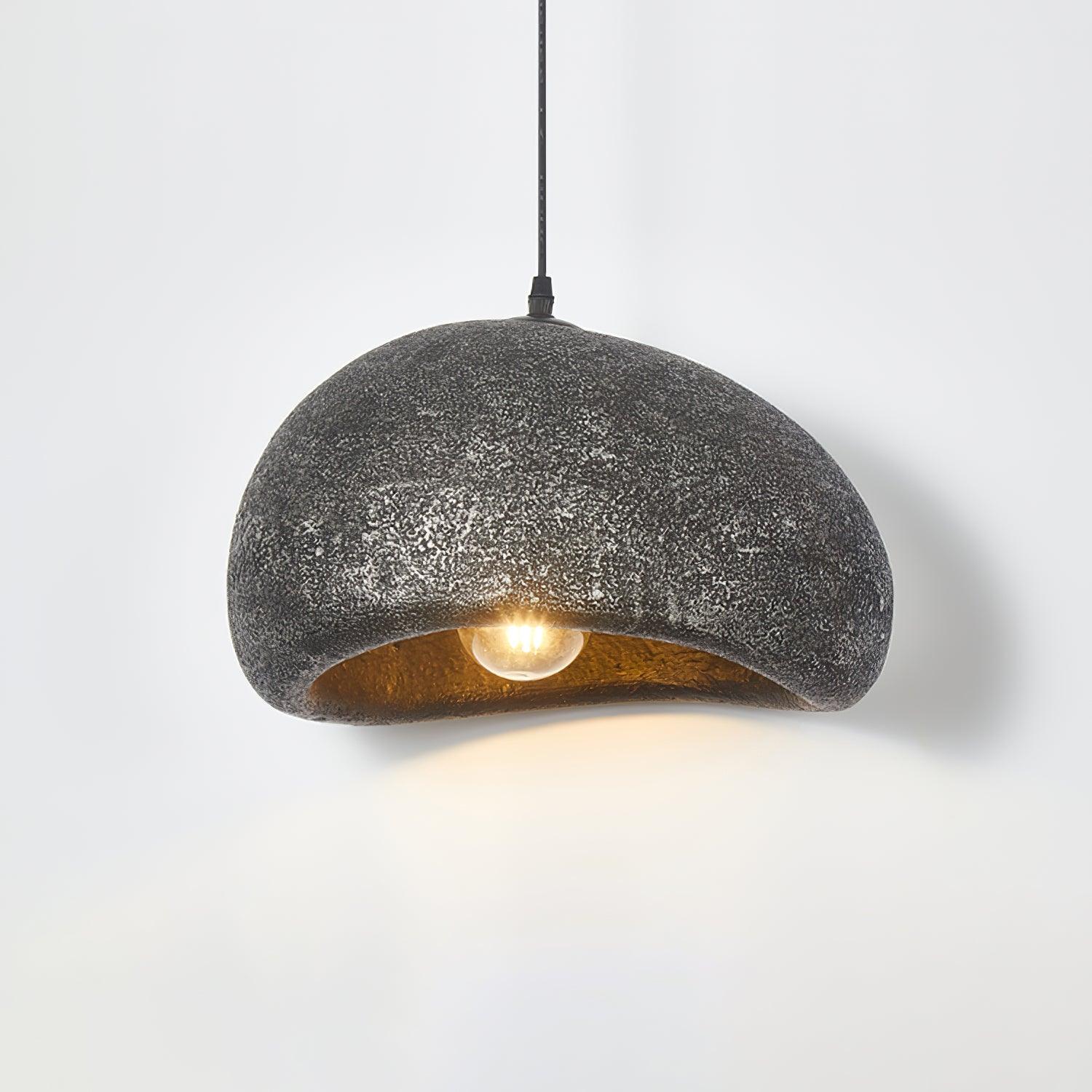 Regina Pendant Lamp Bean Organic Textured - Letslighting