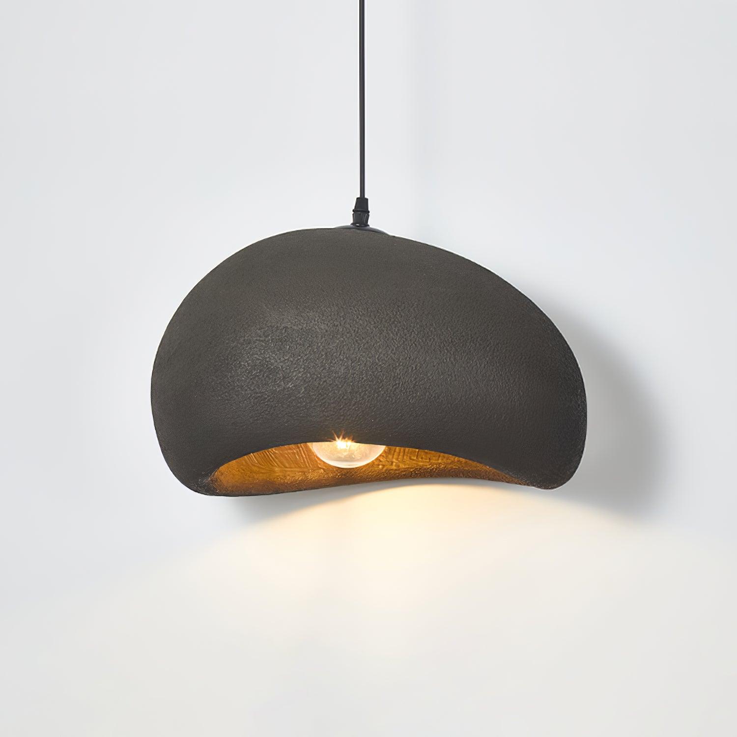 Regina Pendant Lamp Bean Organic Textured - Letslighting