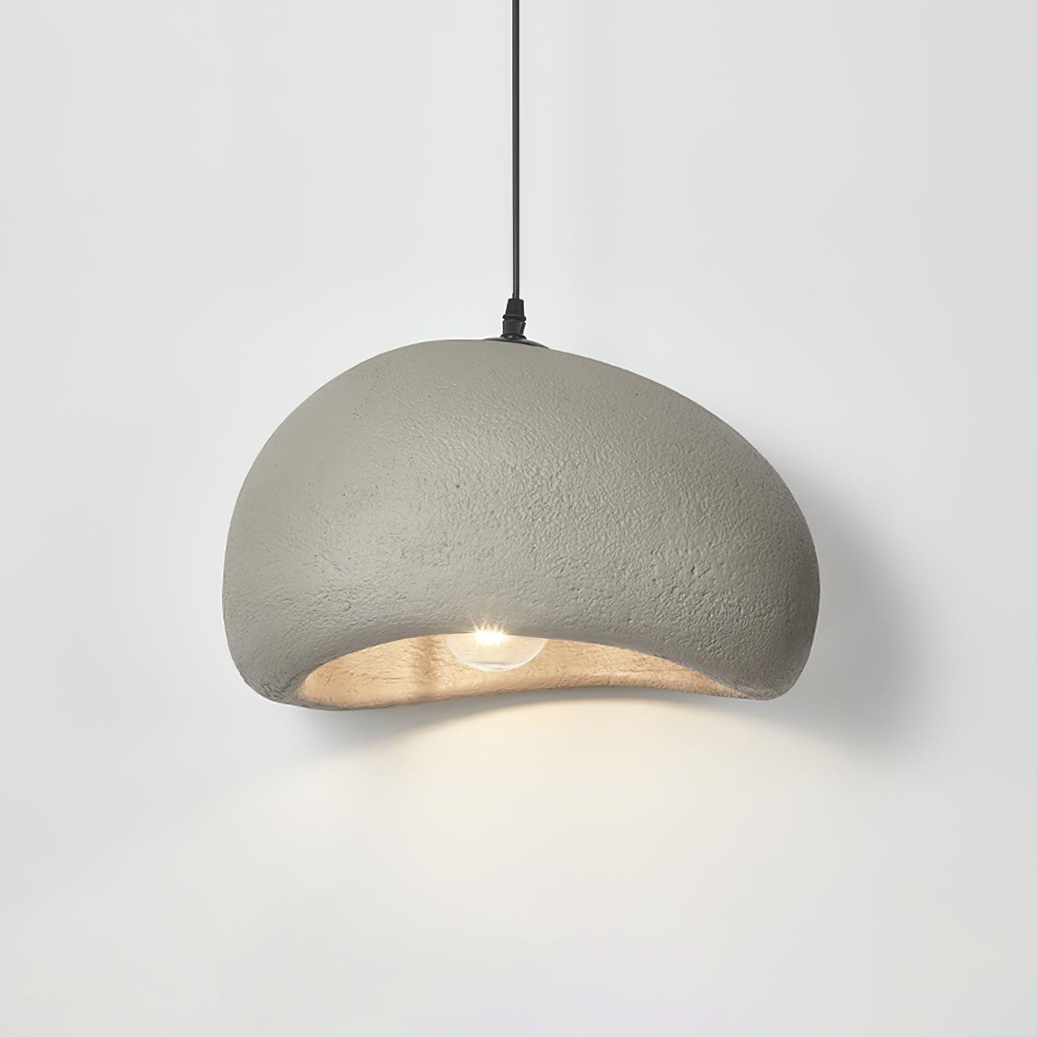 Regina Pendant Lamp Bean Organic Textured - Letslighting