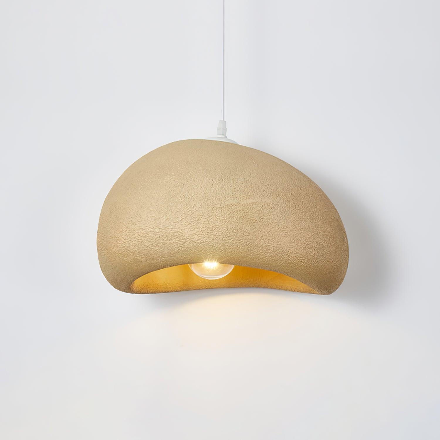 Regina Pendant Lamp Bean Organic Textured - Letslighting
