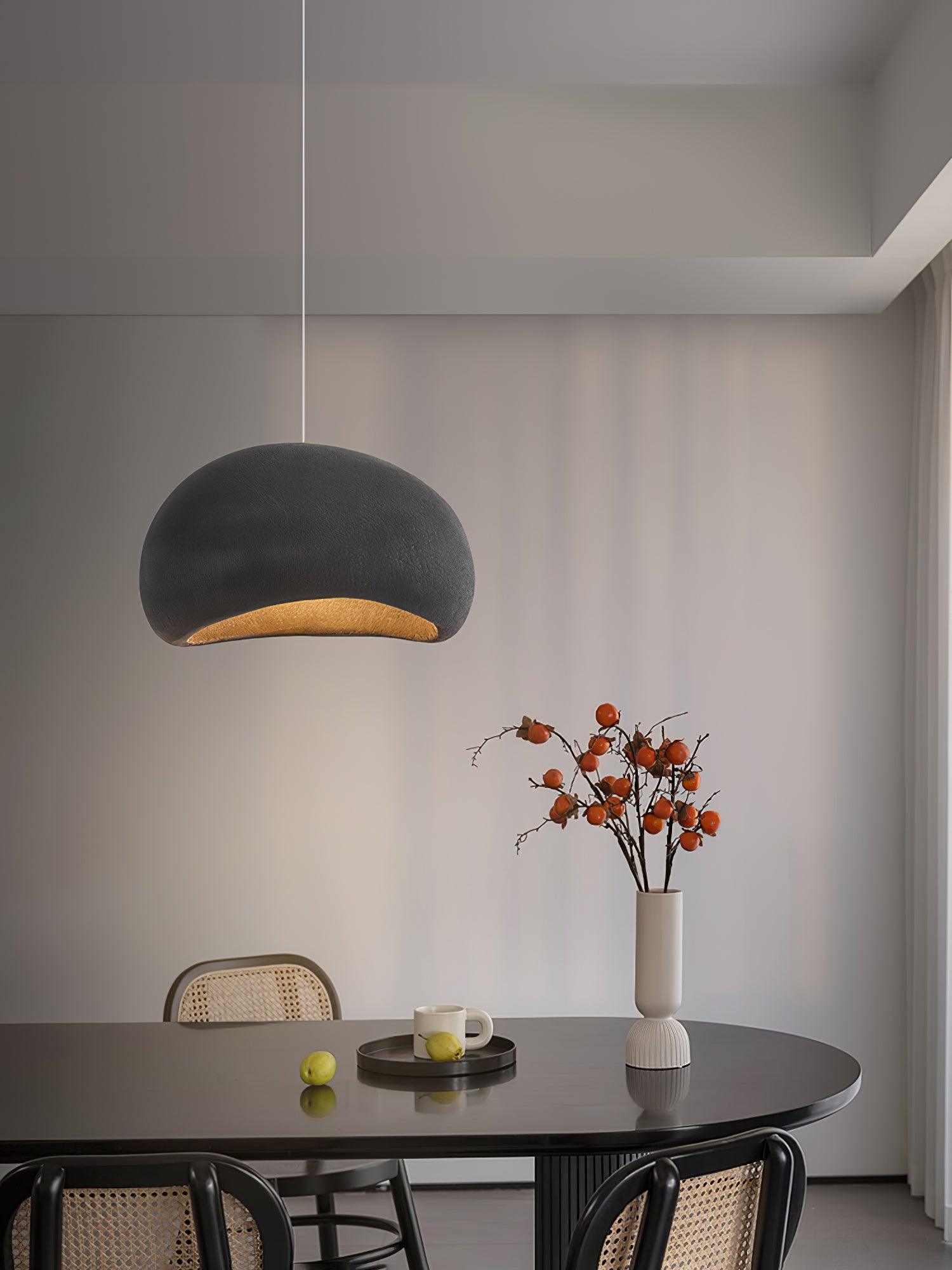 Regina Pendant Lamp Bean Organic Textured - Letslighting