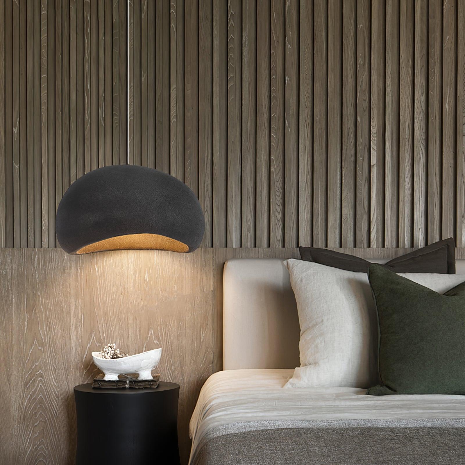 Regina Pendant Lamp Bean Organic Textured - Letslighting