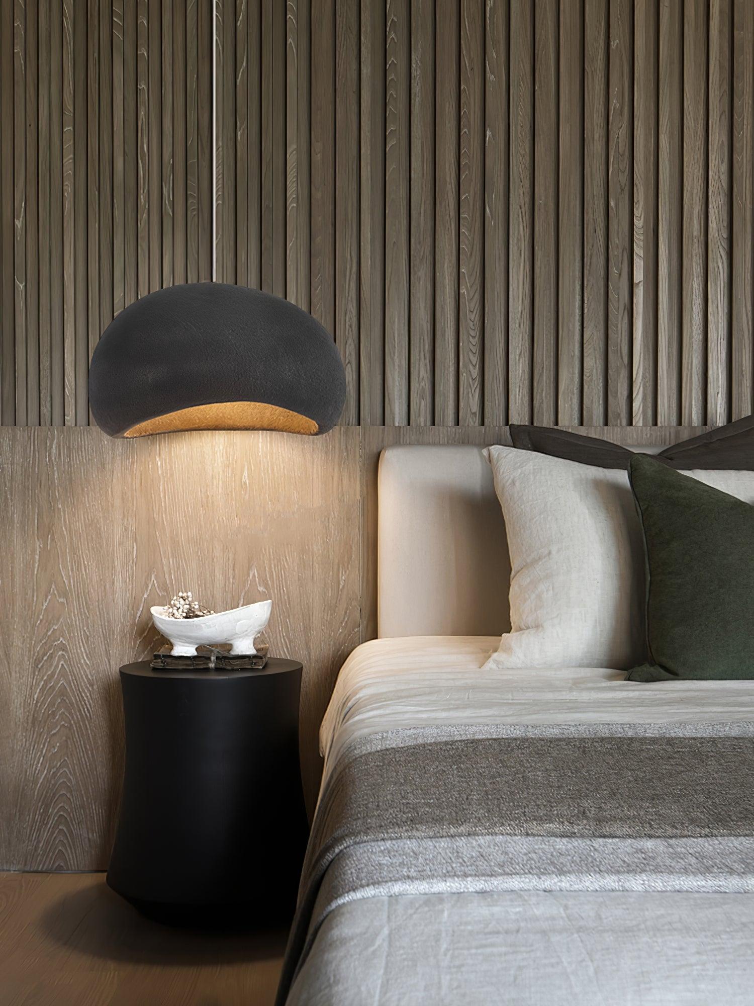 Regina Pendant Lamp Bean Organic Textured - Letslighting