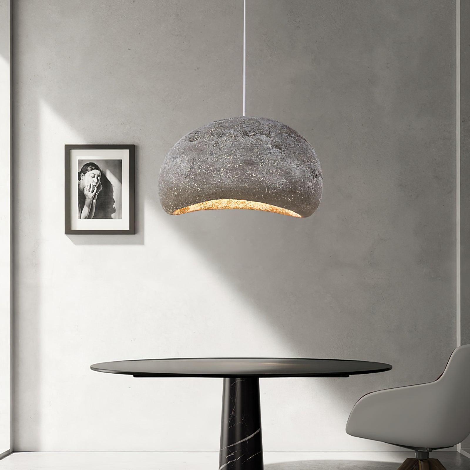 Regina Pendant Lamp Bean Organic Textured - Letslighting