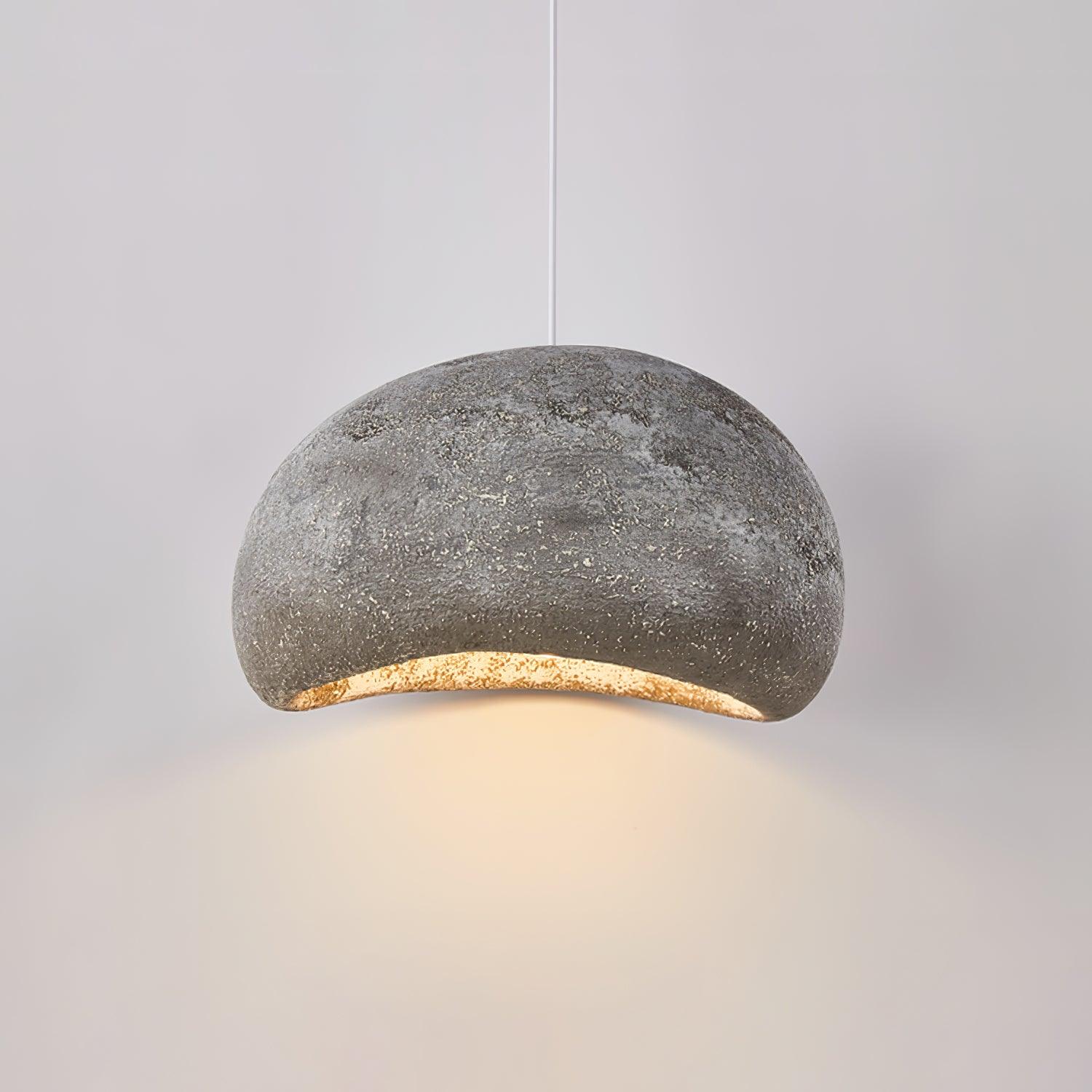 Regina Pendant Lamp Bean Organic Textured - Letslighting