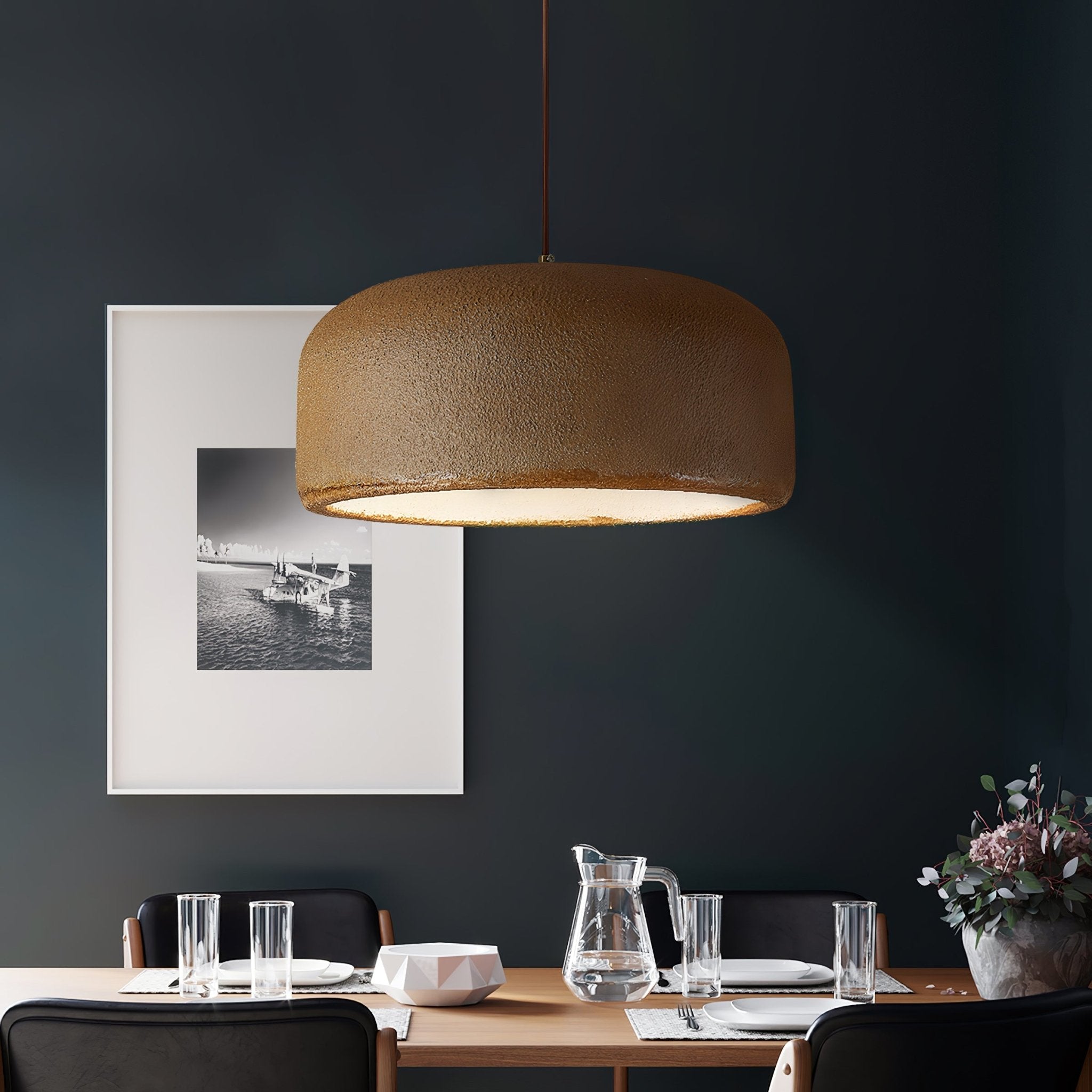 Auralis Resin Scandinavian Pendant Lamp - Letslighting
