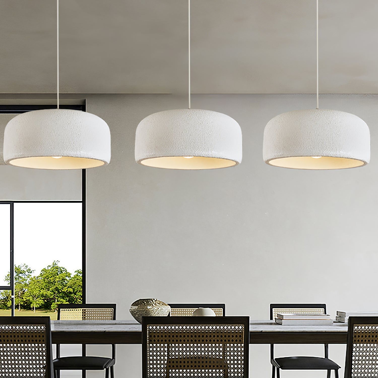 Auralis Resin Scandinavian Pendant Lamp - Letslighting