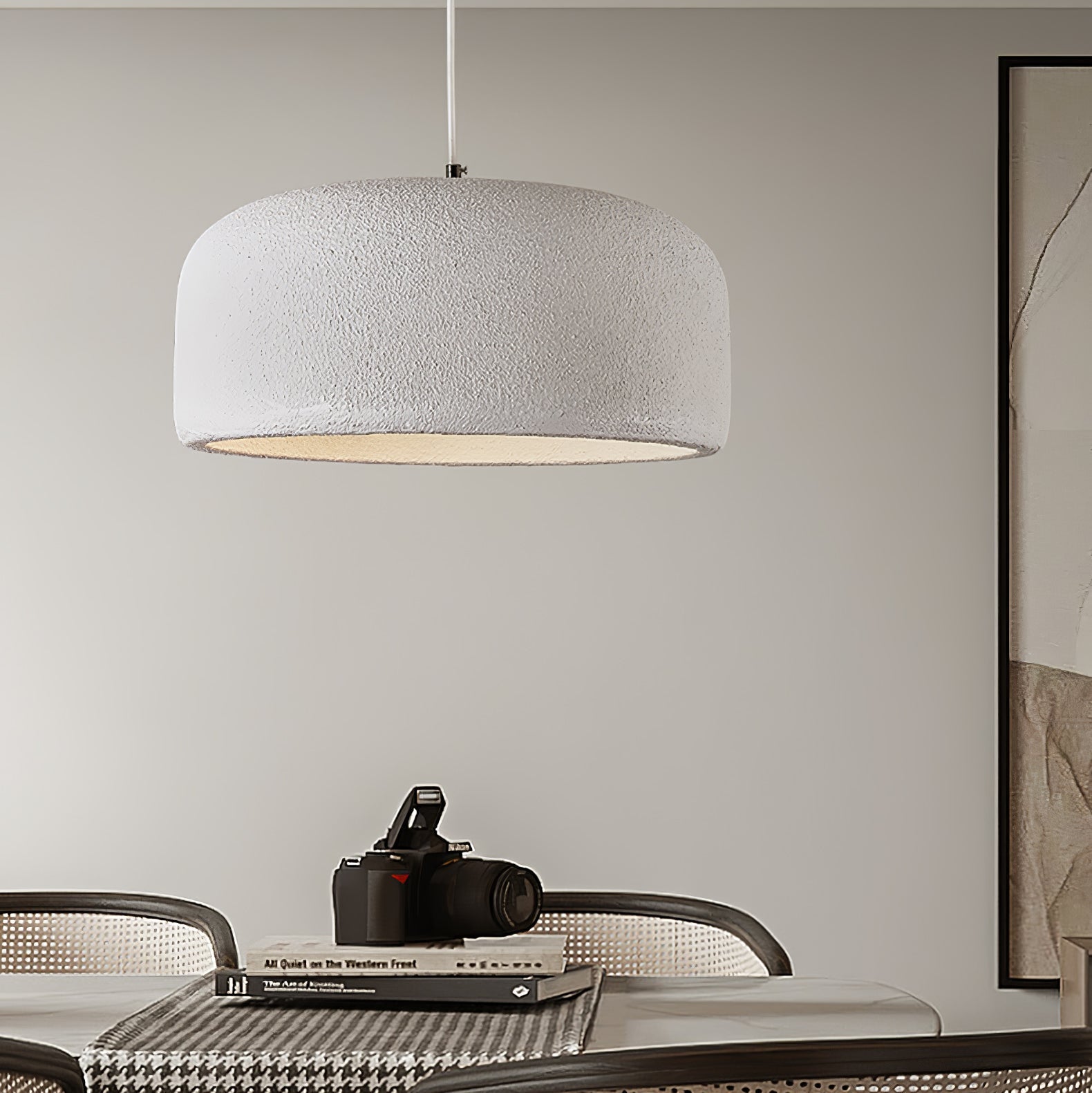 Auralis Resin Scandinavian Pendant Lamp - Letslighting