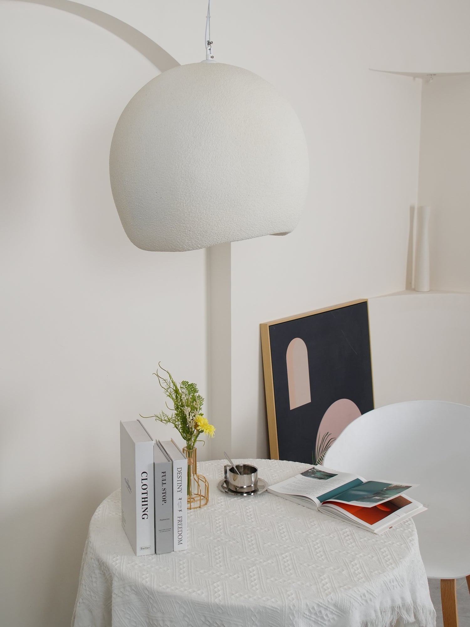 Ocara Modern Minimalist Resin Pendant Light - Letslighting