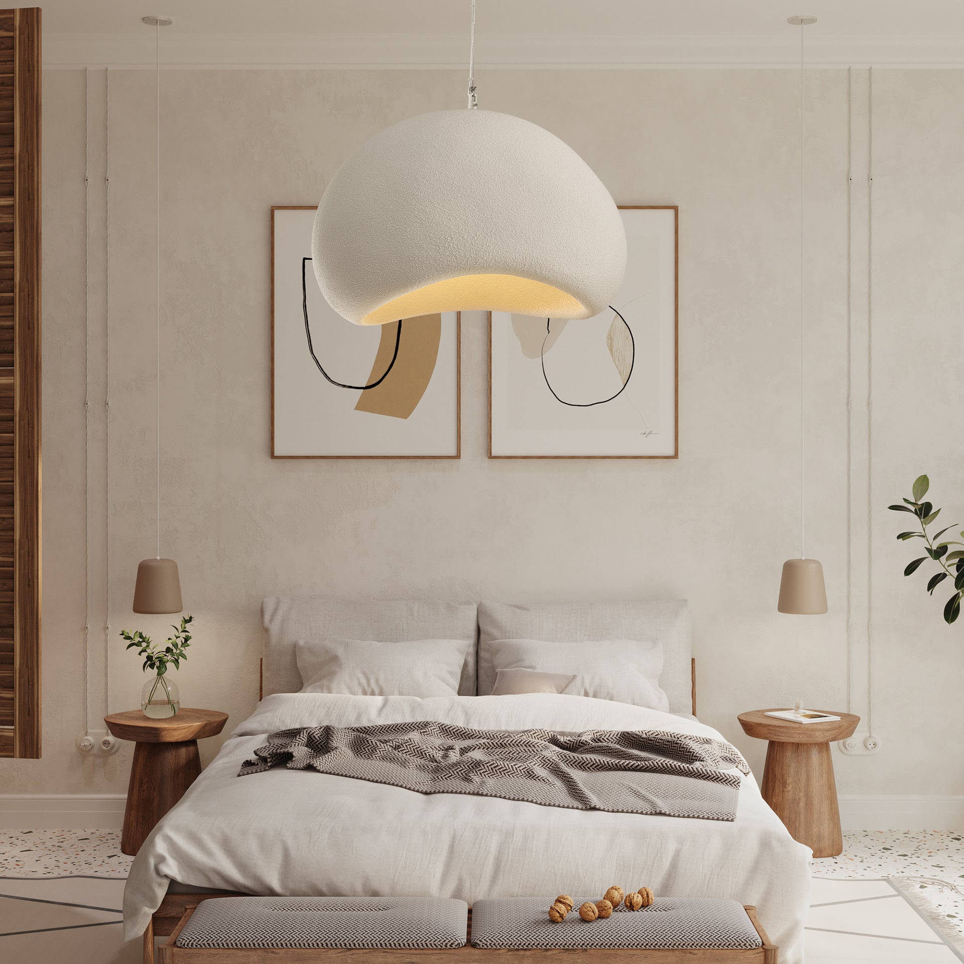 Ocara Modern Minimalist Resin Pendant Light - Letslighting