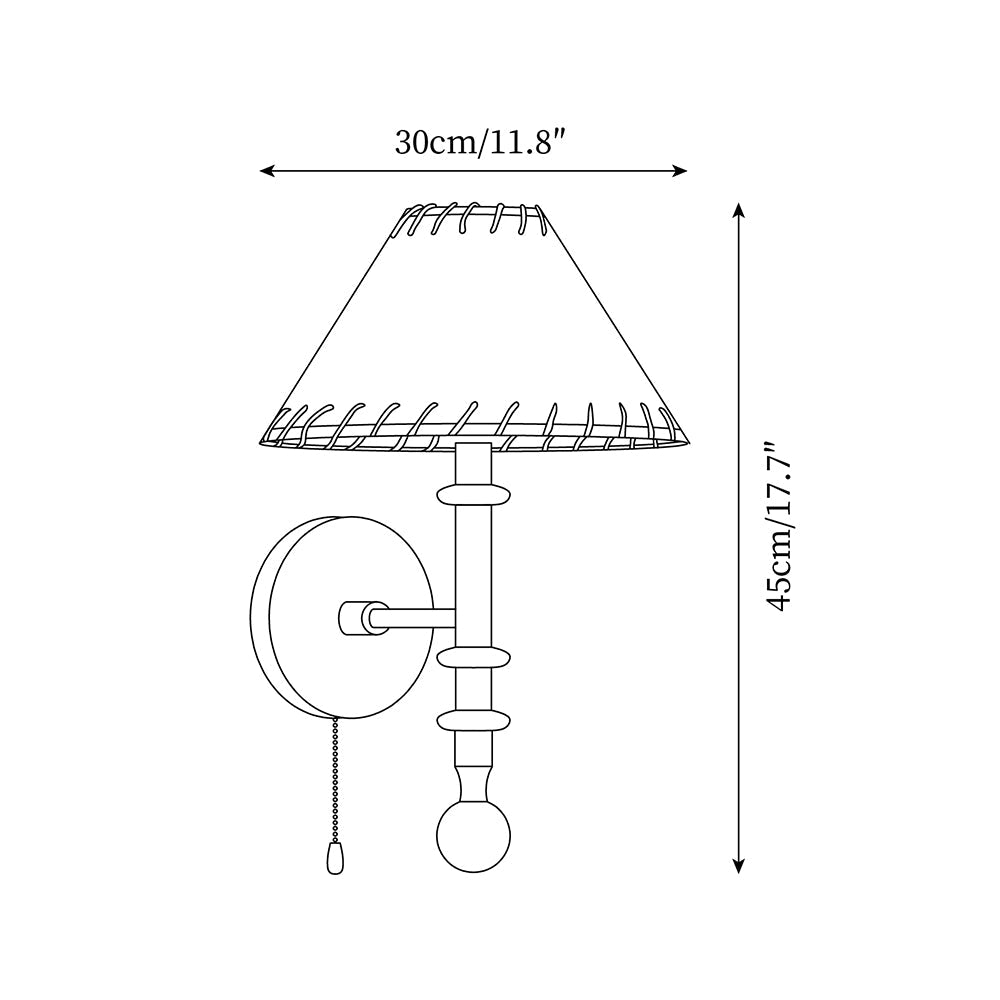 Hearthwood Wall Lamp - Letslighting