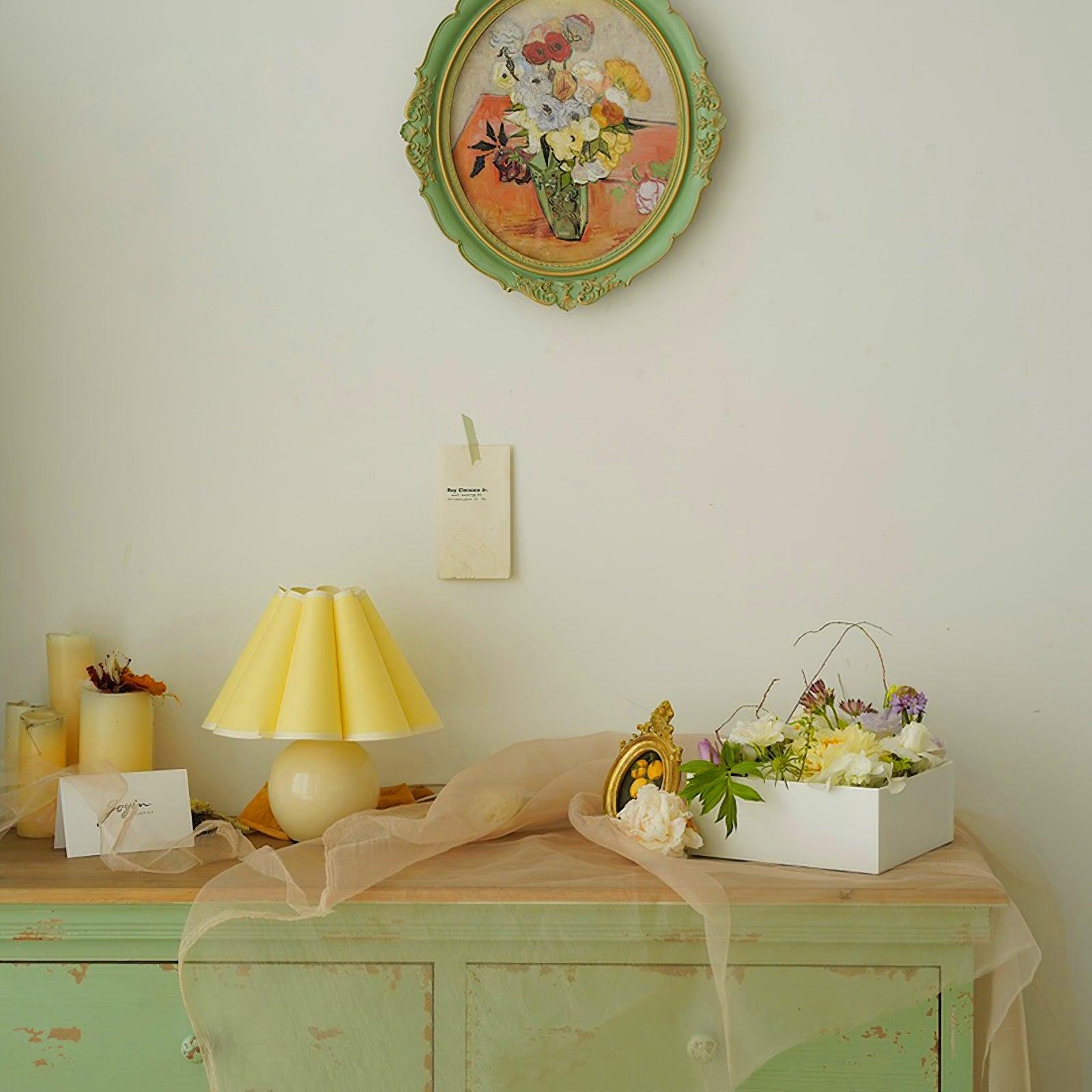 Vellum Fabric Whimsical Table Lamp - Letslighting