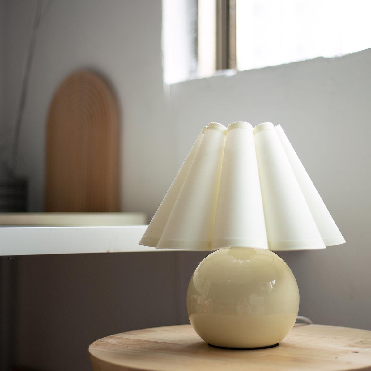 Vellum Fabric Whimsical Table Lamp - Letslighting