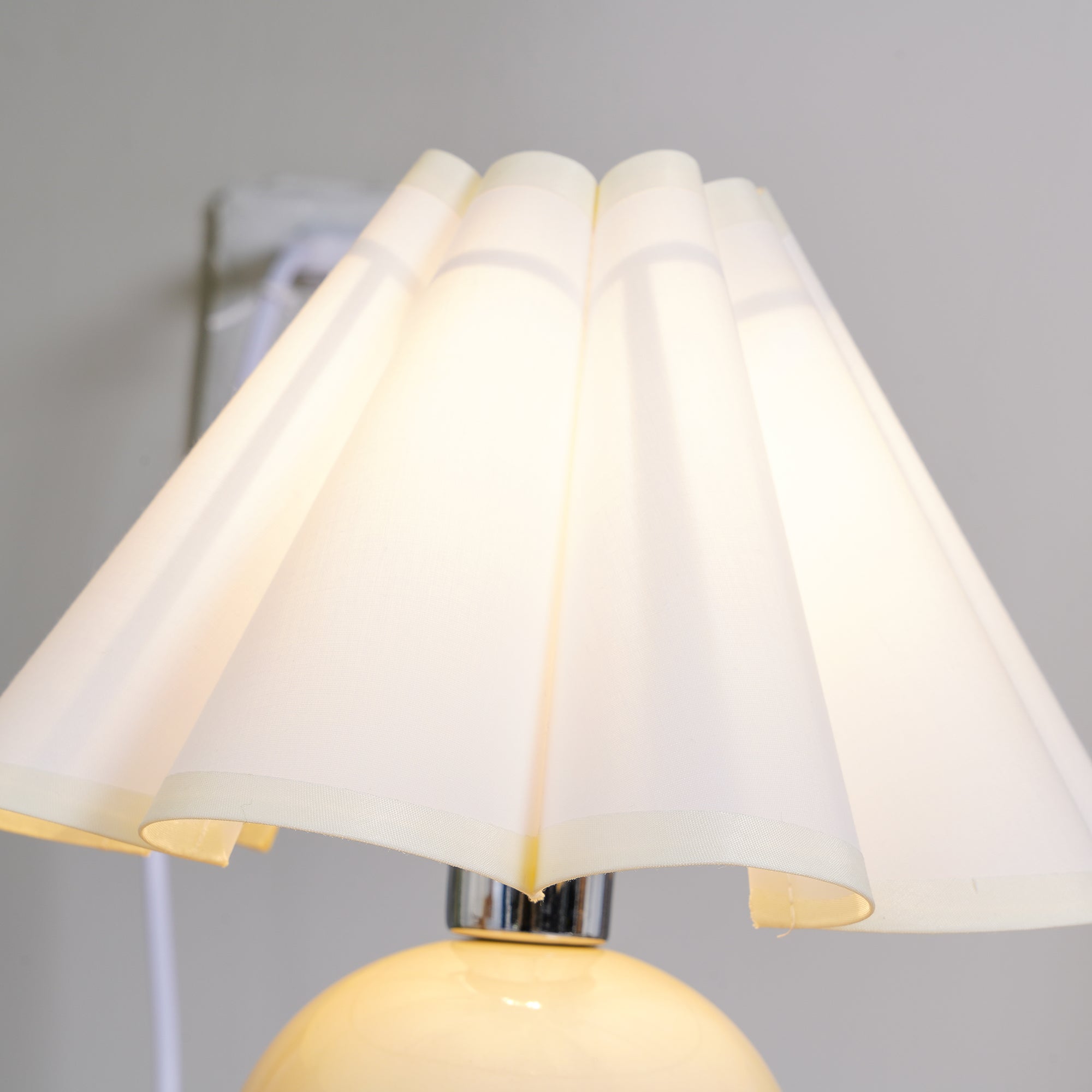 Vellum Fabric Whimsical Table Lamp - Letslighting