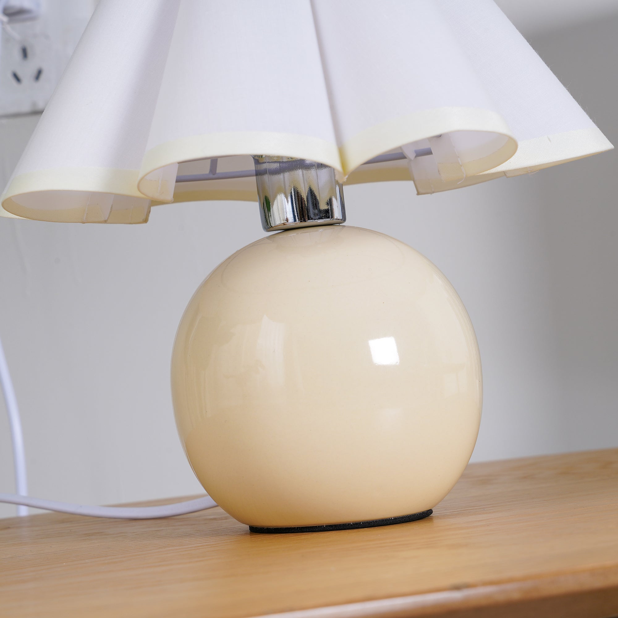 Vellum Fabric Whimsical Table Lamp - Letslighting