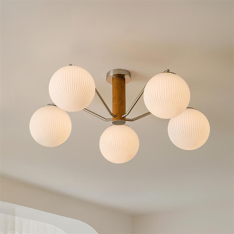 Ceiling Light LED/Incandescent Globe Flush Mount for Living Room - Letslighting