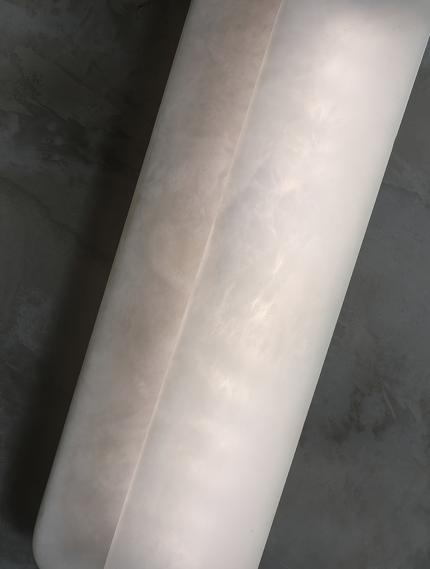 Cenore Modern Minimalist White Alabaster Wall Lamp - Letslighting