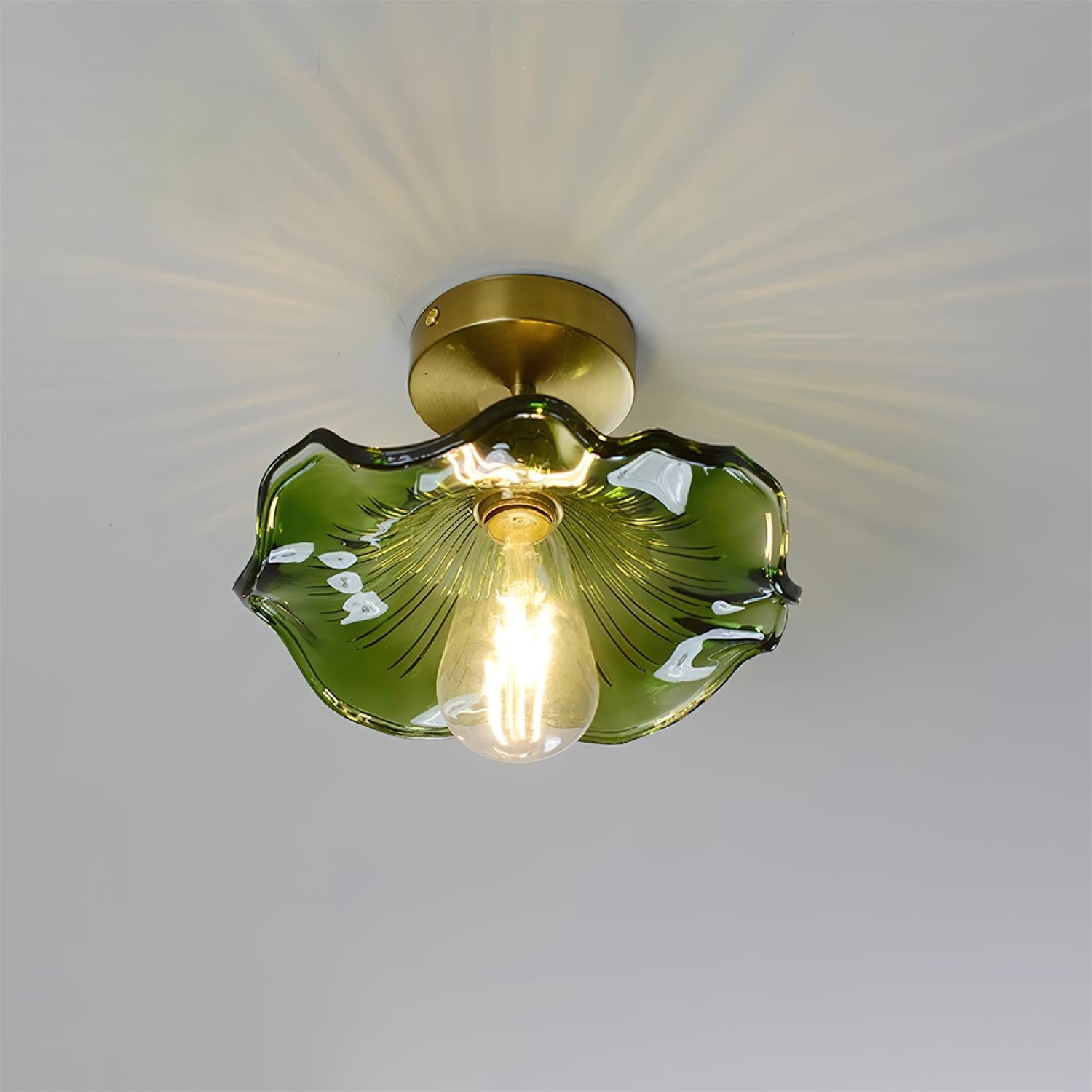 Verdalia Lotus Leaf Ceiling Light - Letslighting