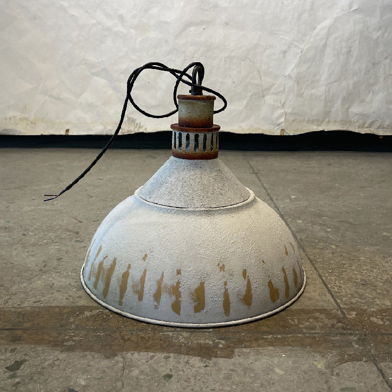 Avynor Vintage Industrial Blue Pendant Lamp - Letslighting