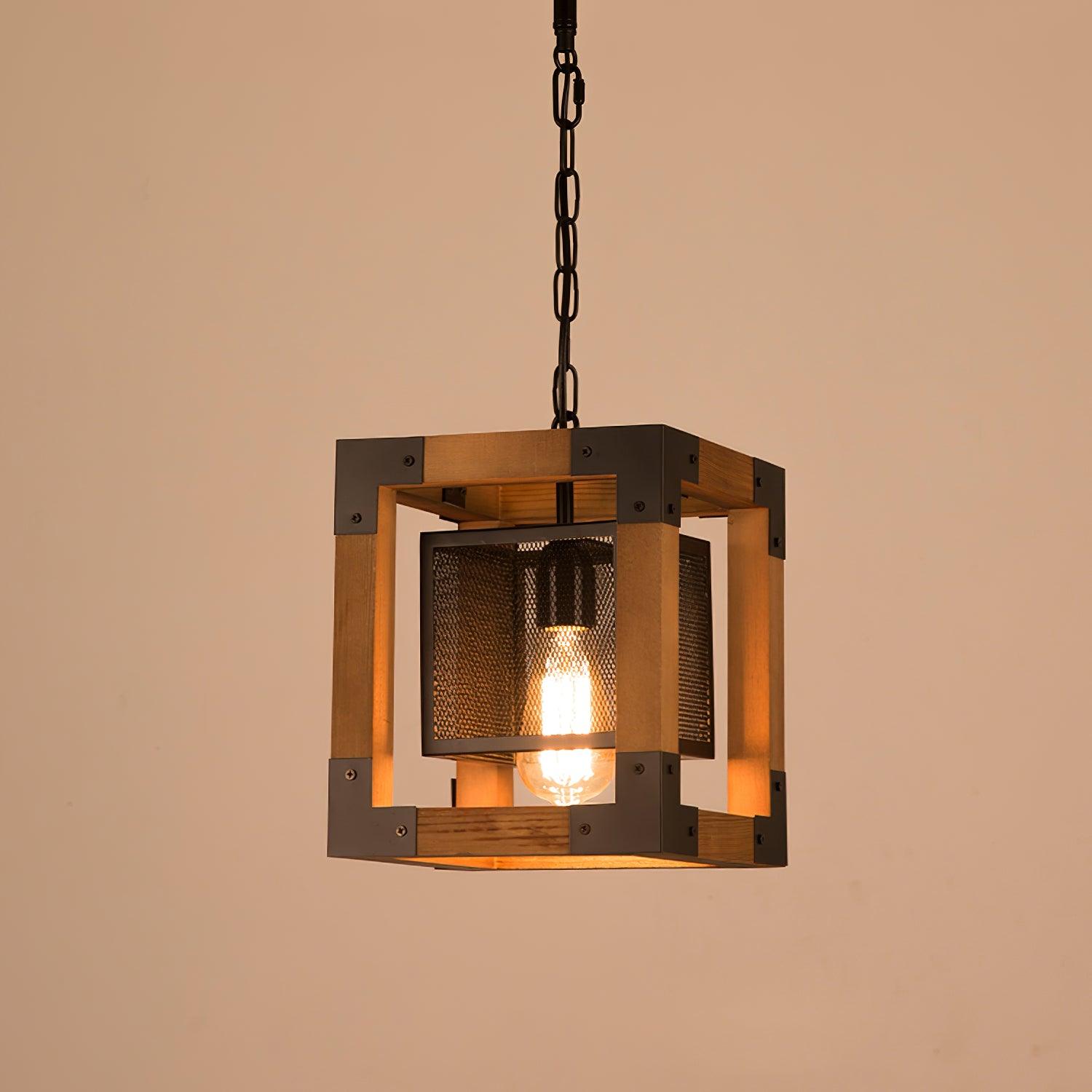 Grid Kitchen Island Rectangle Chandelier - Letslighting