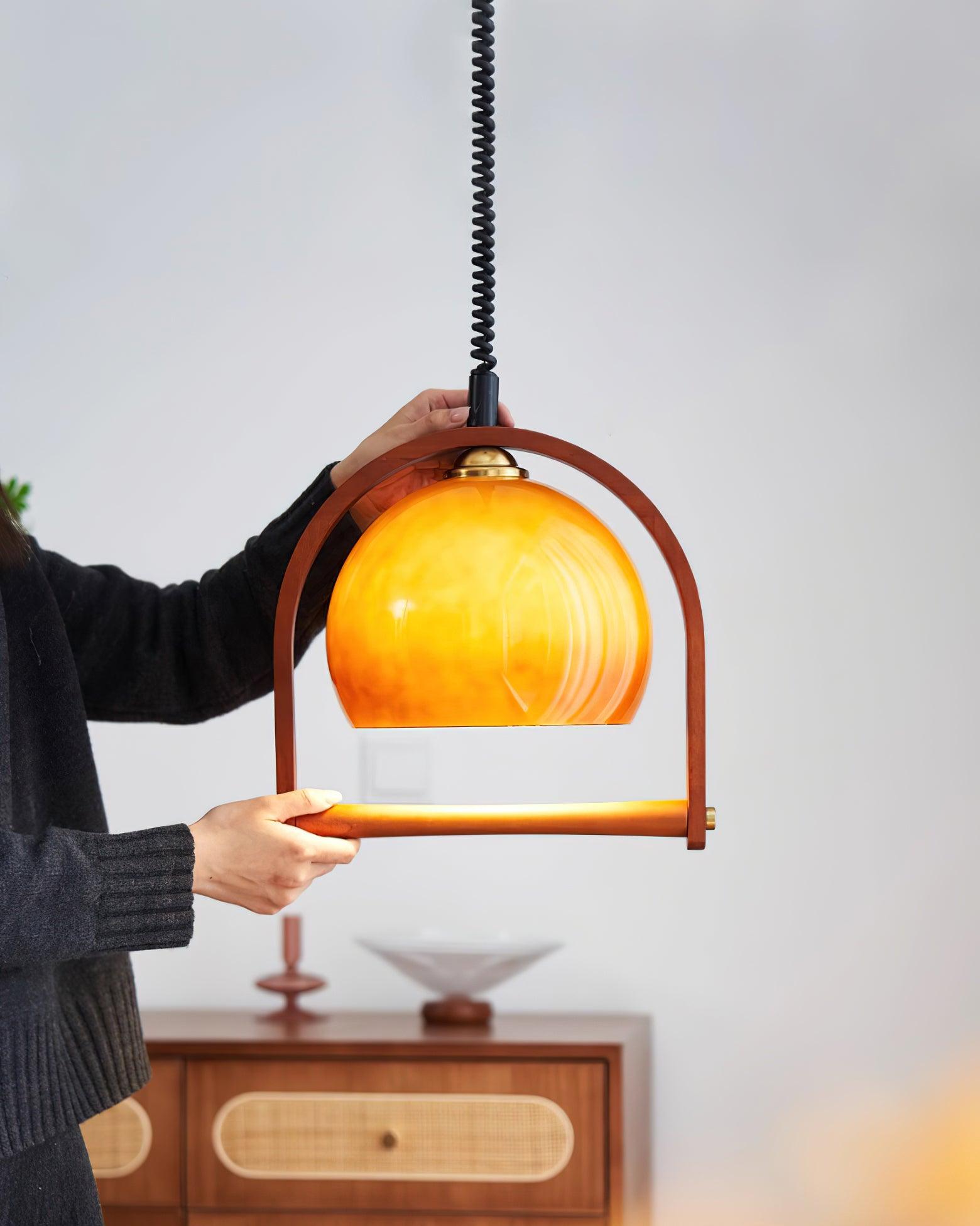 Kleine Pendant Lamp Stretchable Dome - Letslighting