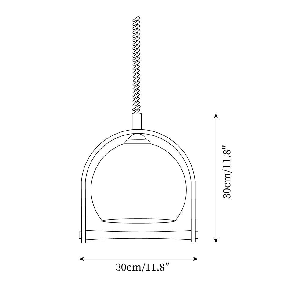 Kleine Pendant Lamp Stretchable Dome - Letslighting