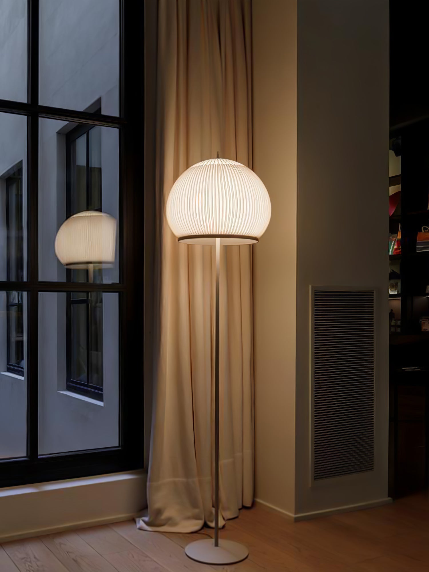 Oren Steel Fabric Floor Lamp - Letslighting