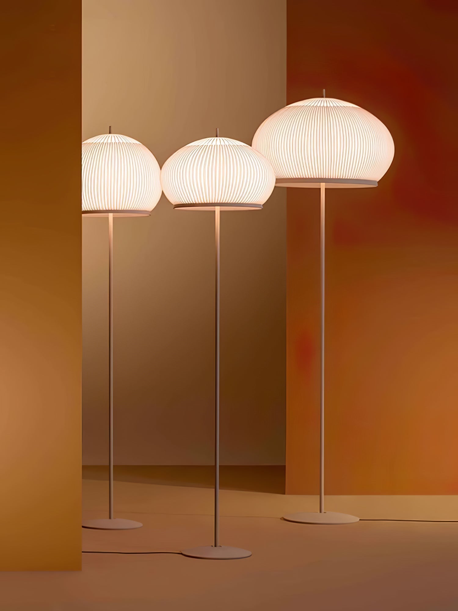 Oren Steel Fabric Floor Lamp - Letslighting