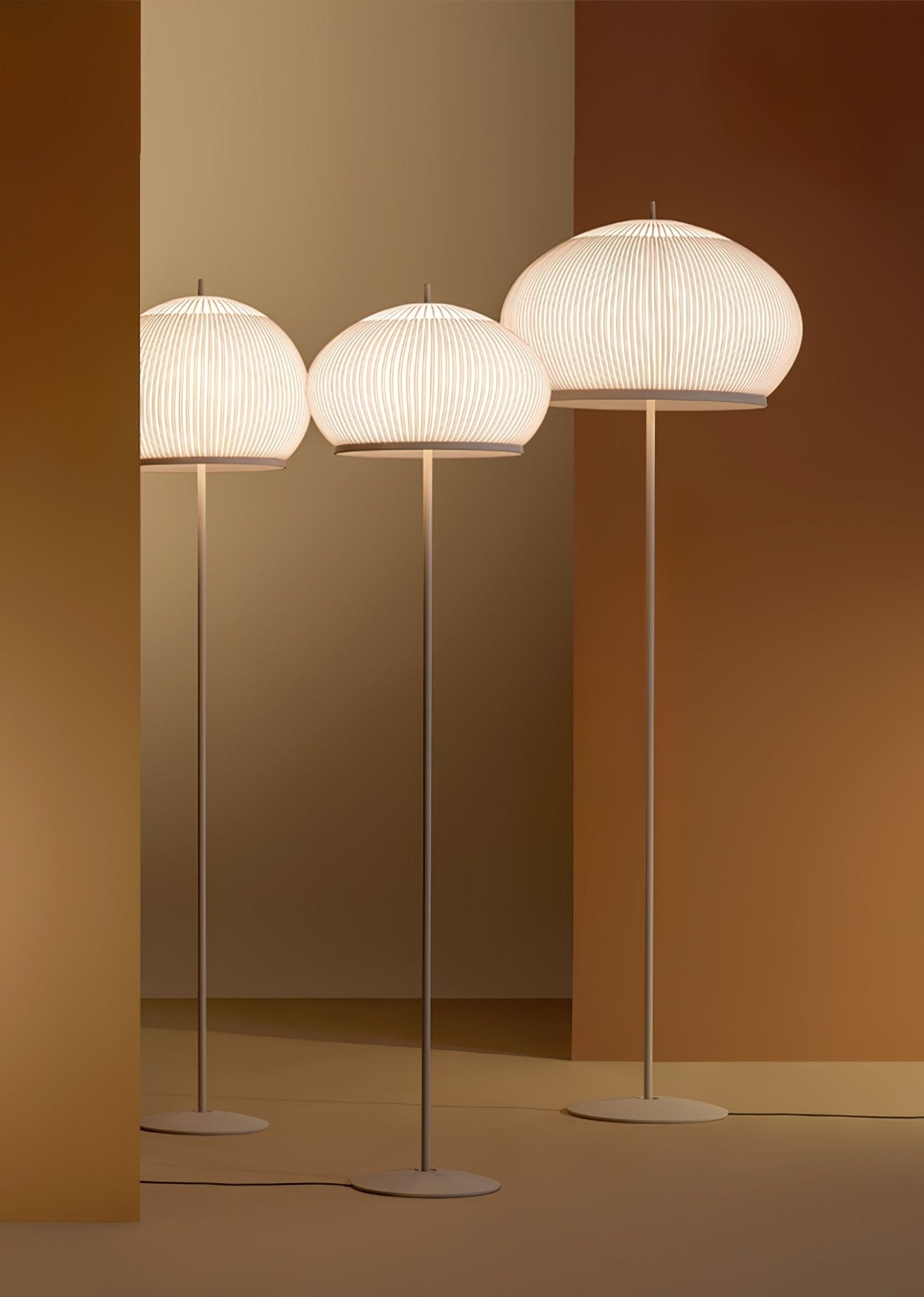 Oren Steel Fabric Floor Lamp - Letslighting