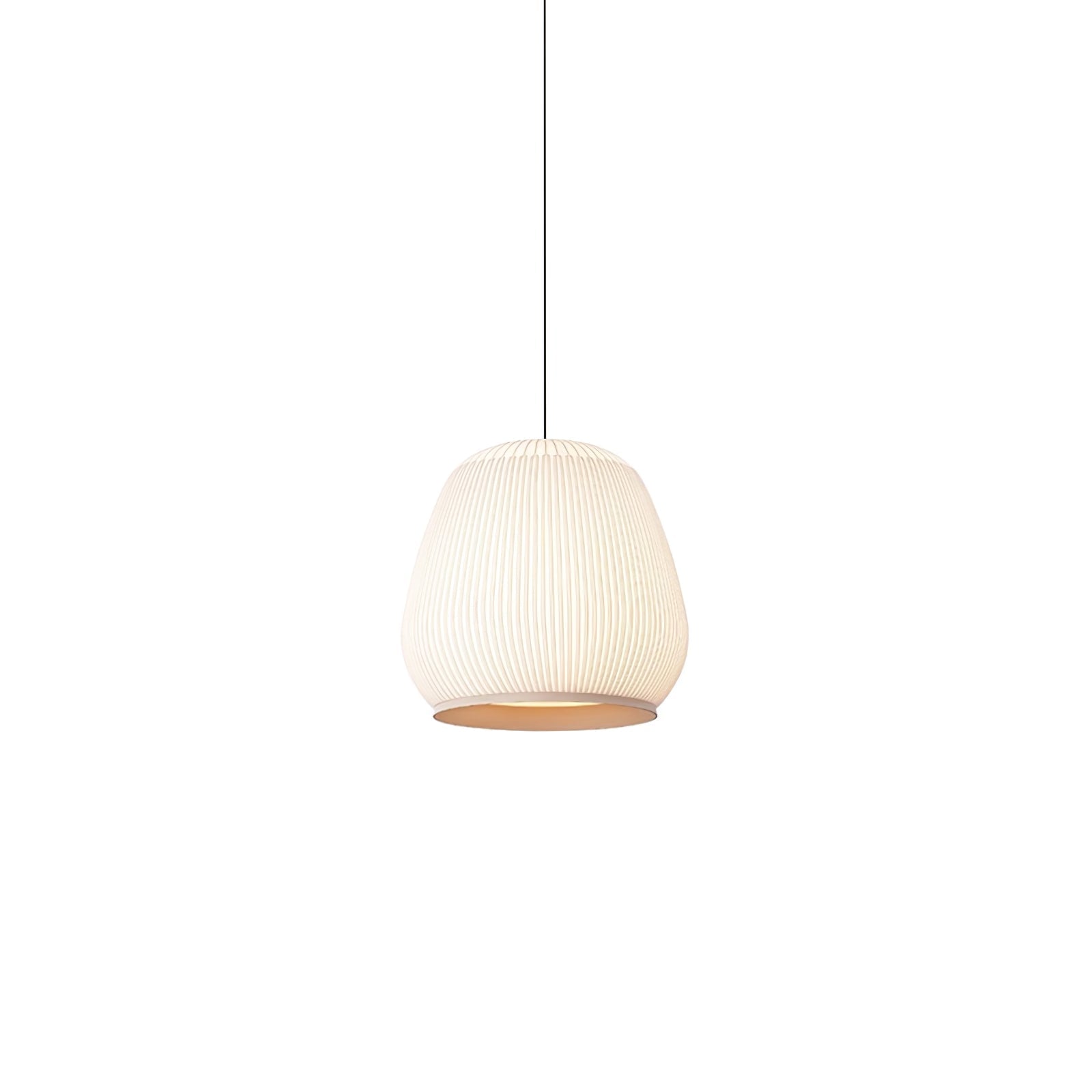 Blythe Minimalist Fabric Pendant Light - Letslighting