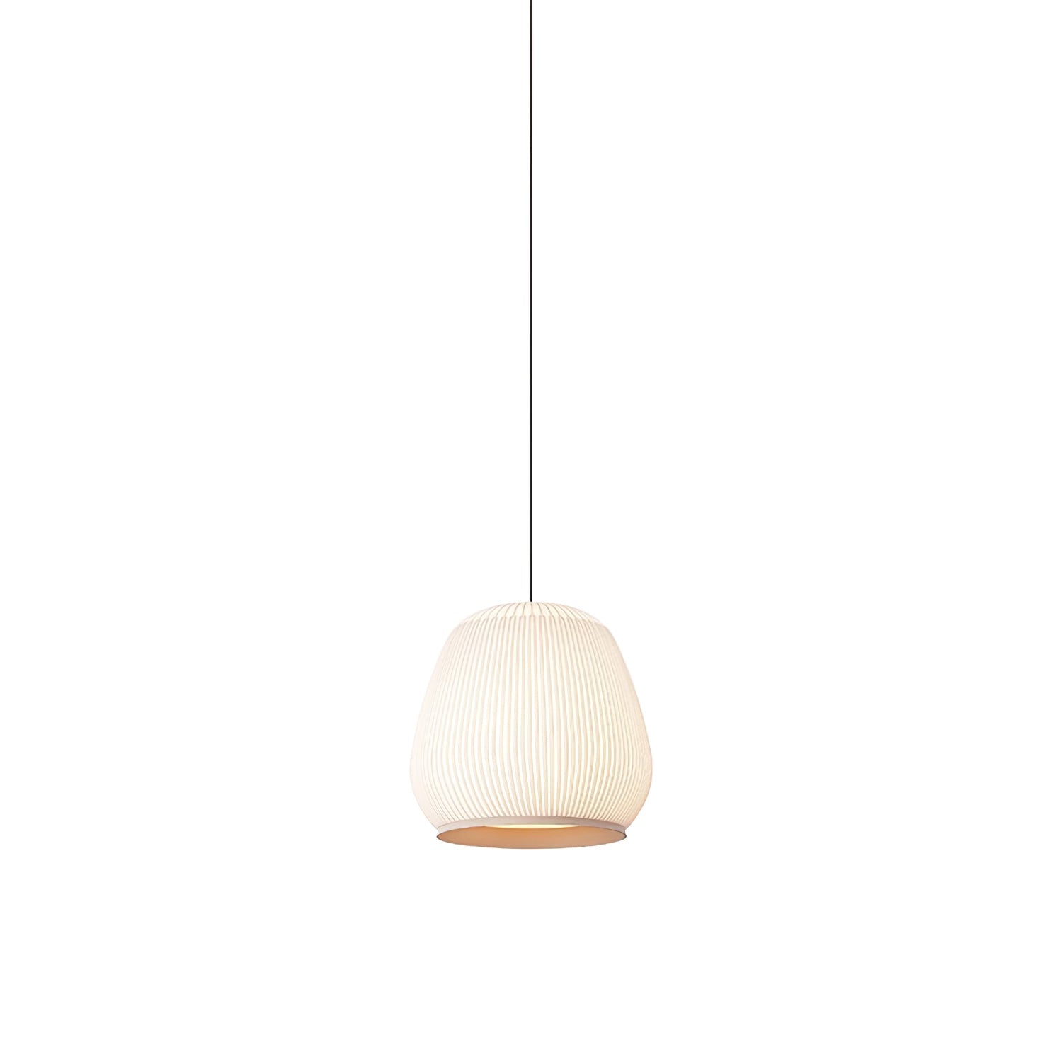 Blythe Minimalist Fabric Pendant Light - Letslighting