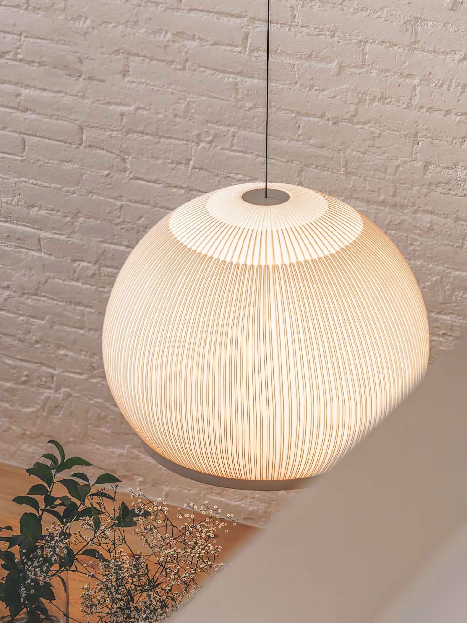 Blythe Minimalist Fabric Pendant Light - Letslighting