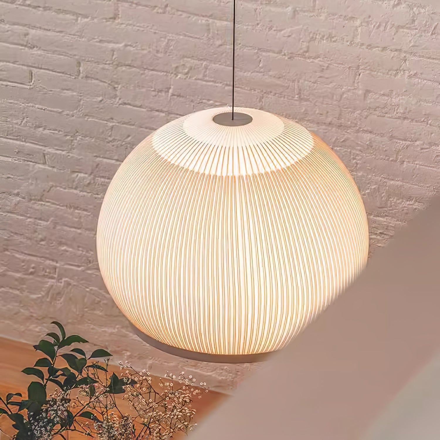 Blythe Minimalist Fabric Pendant Light - Letslighting