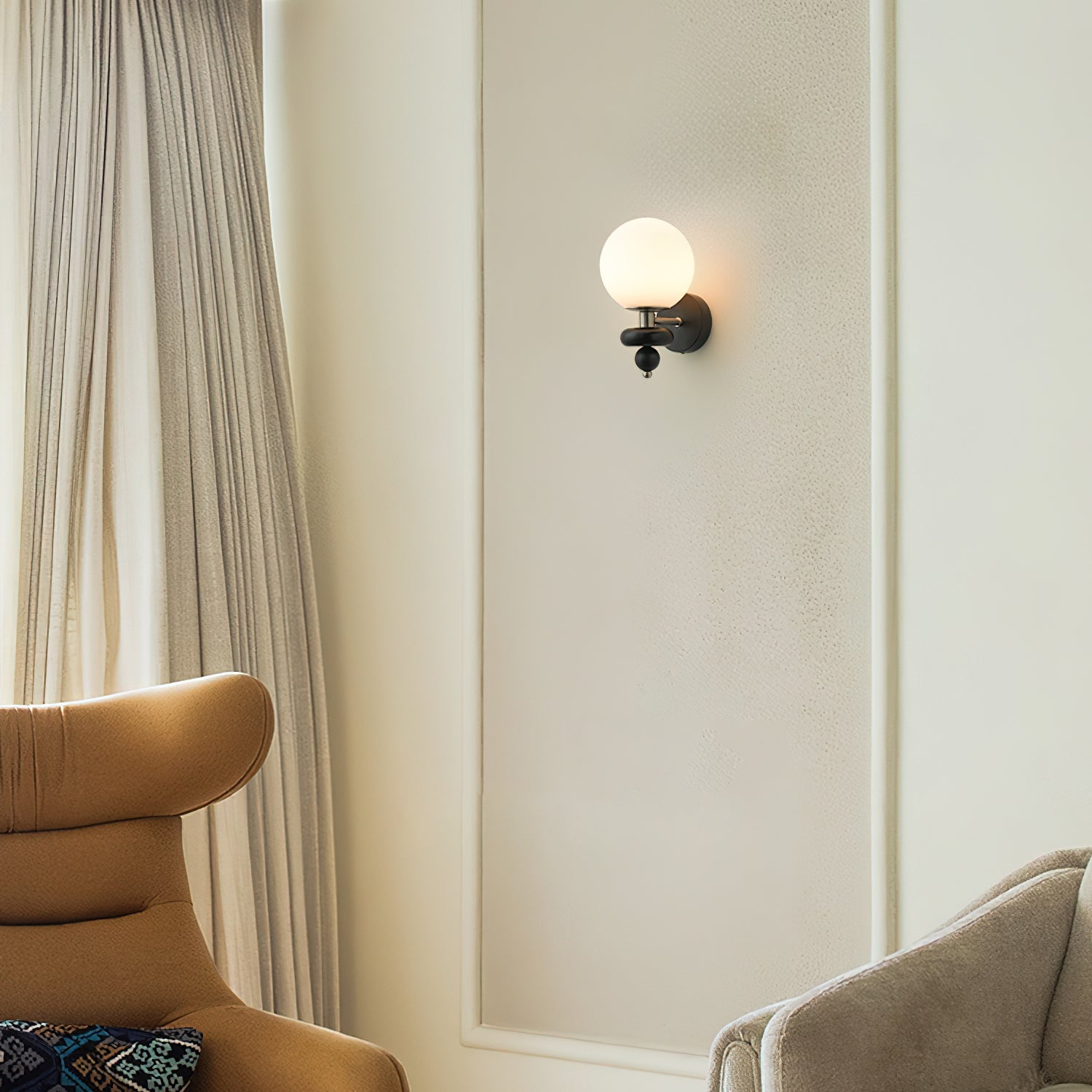Evelo Modern Globe Wall Lamp - Letslighting