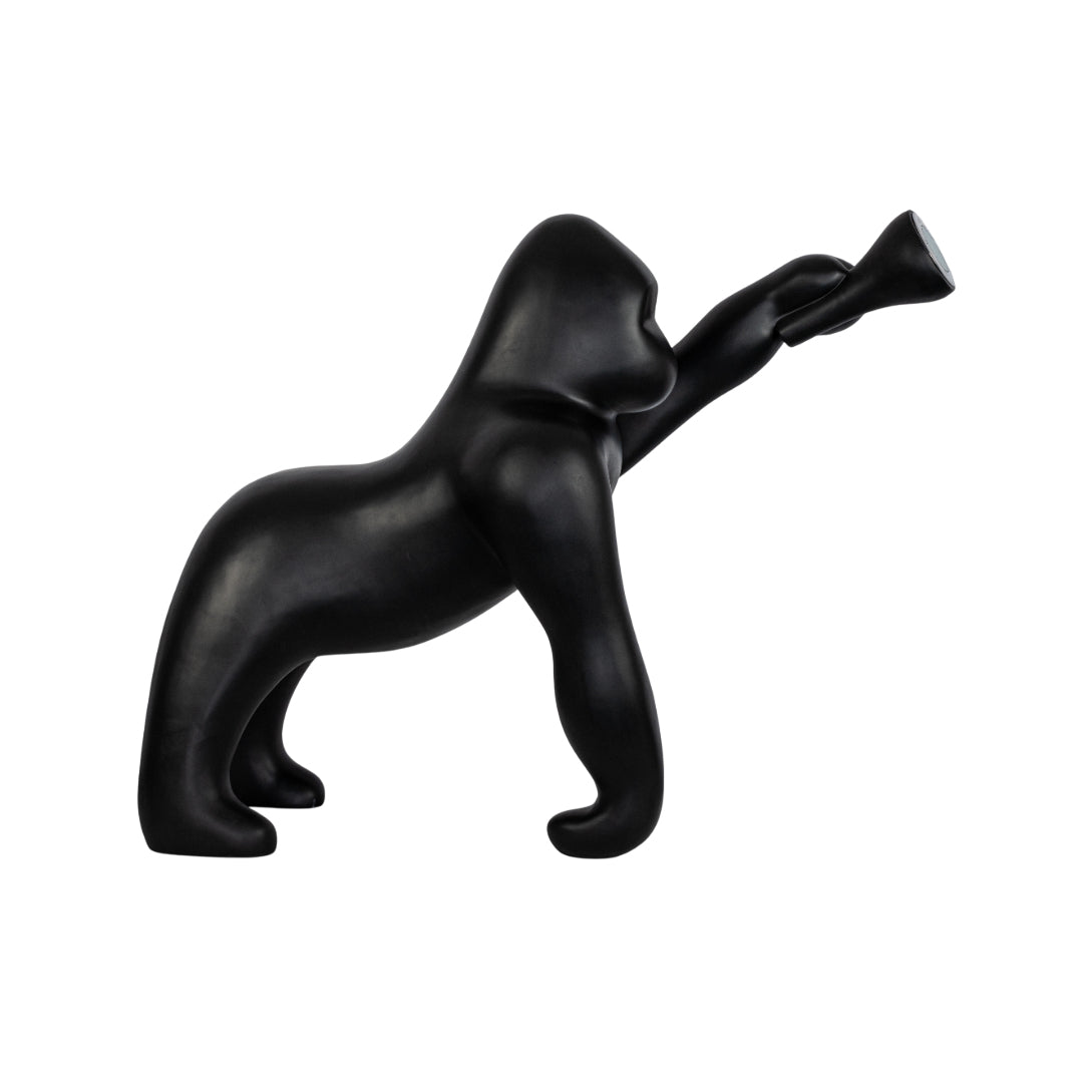 Zasolil Artistic Resin Gorilla Floor Lamp - Letslighting