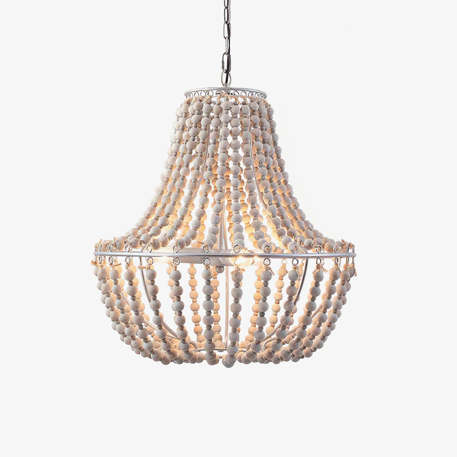 Lustra Chandelier Wood Organic Relaxed - Letslighting