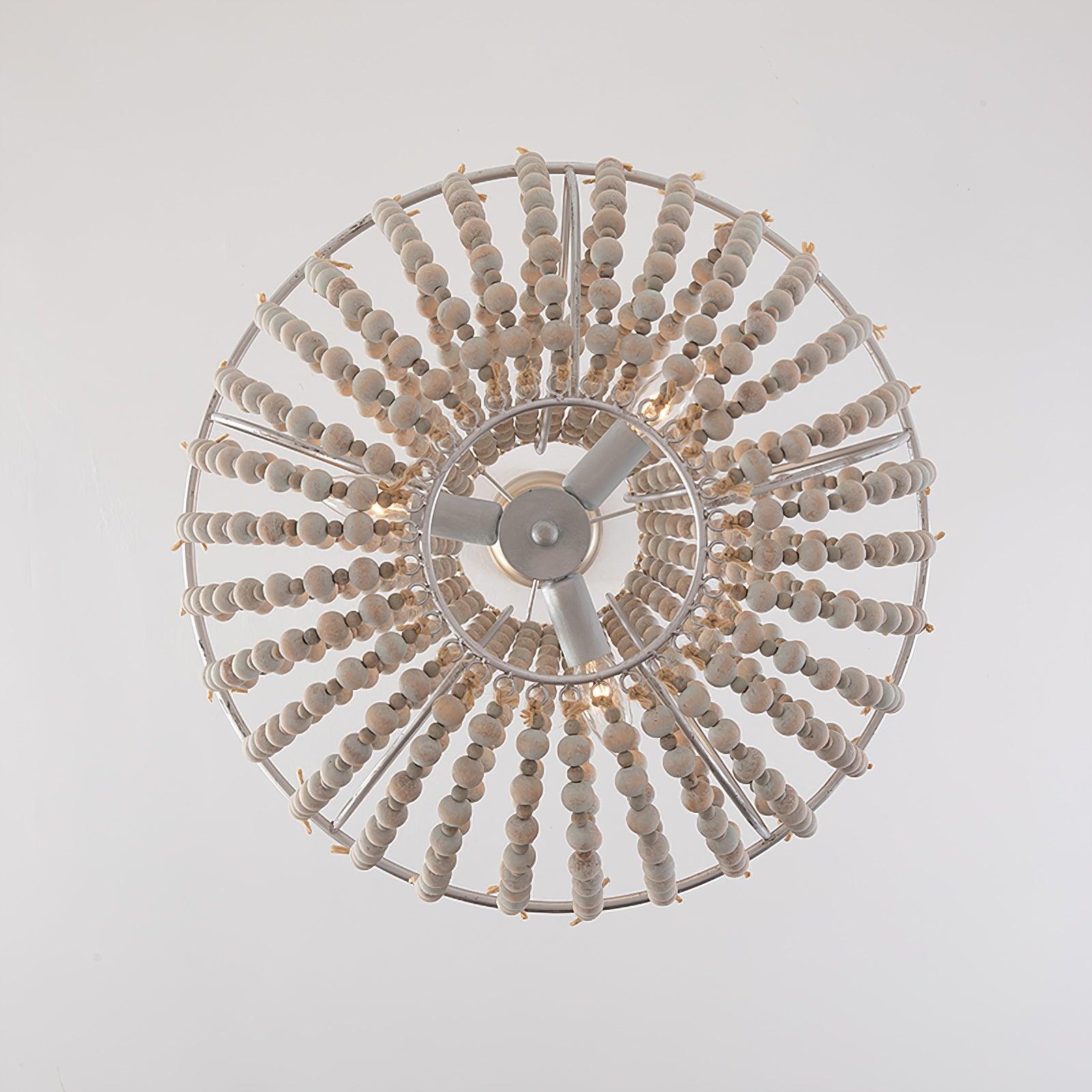 Lustra Chandelier Wood Organic Relaxed - Letslighting