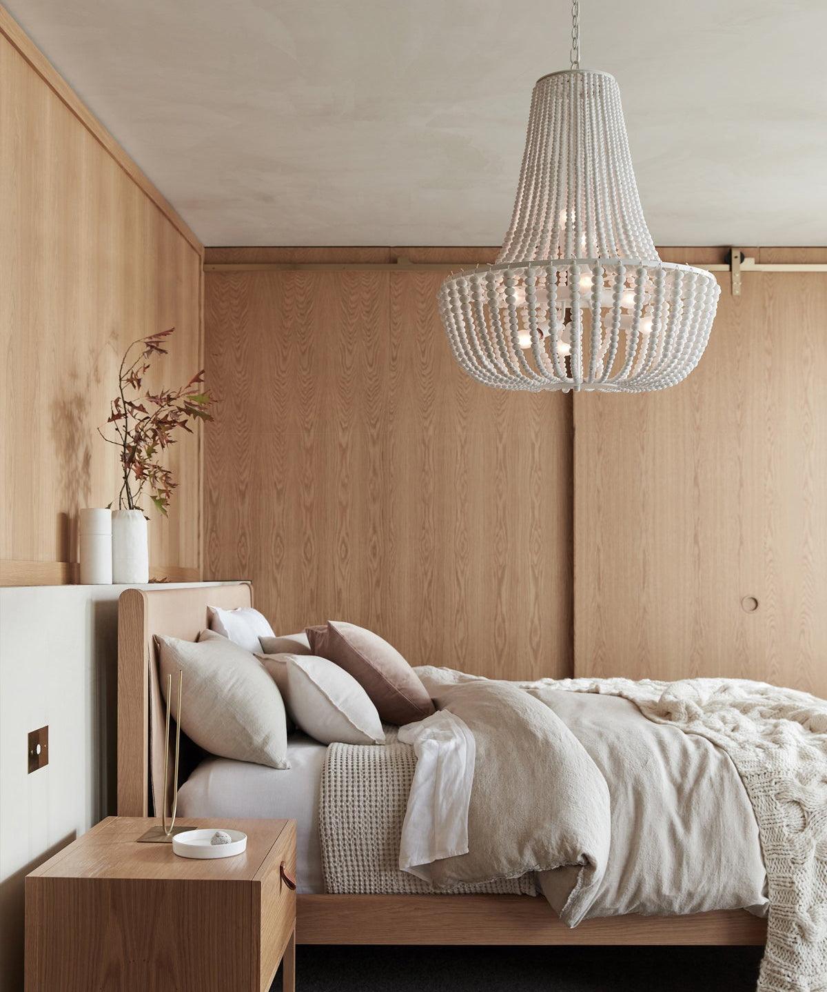Lustra Chandelier Wood Organic Relaxed - Letslighting