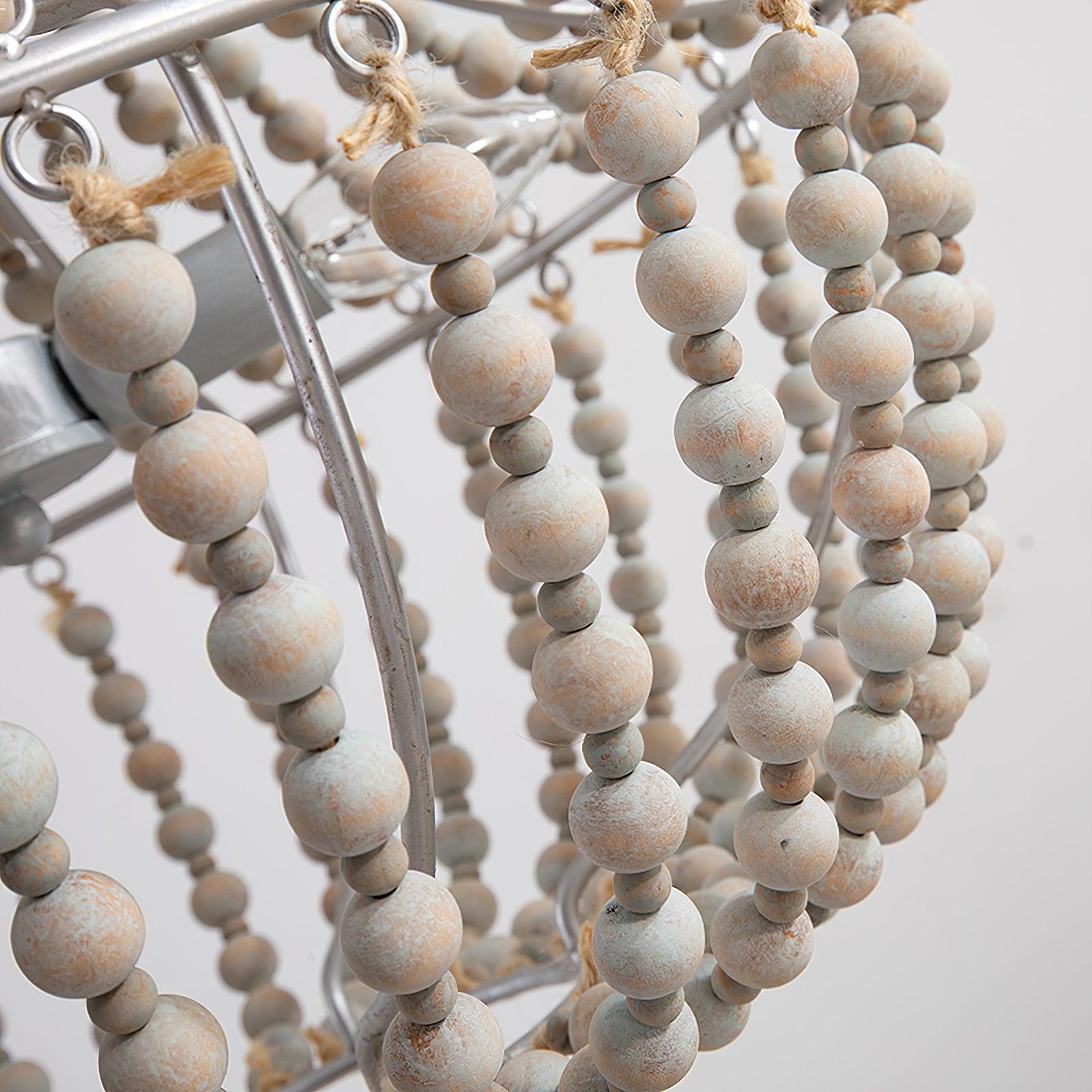 Lustra Chandelier Wood Organic Relaxed - Letslighting