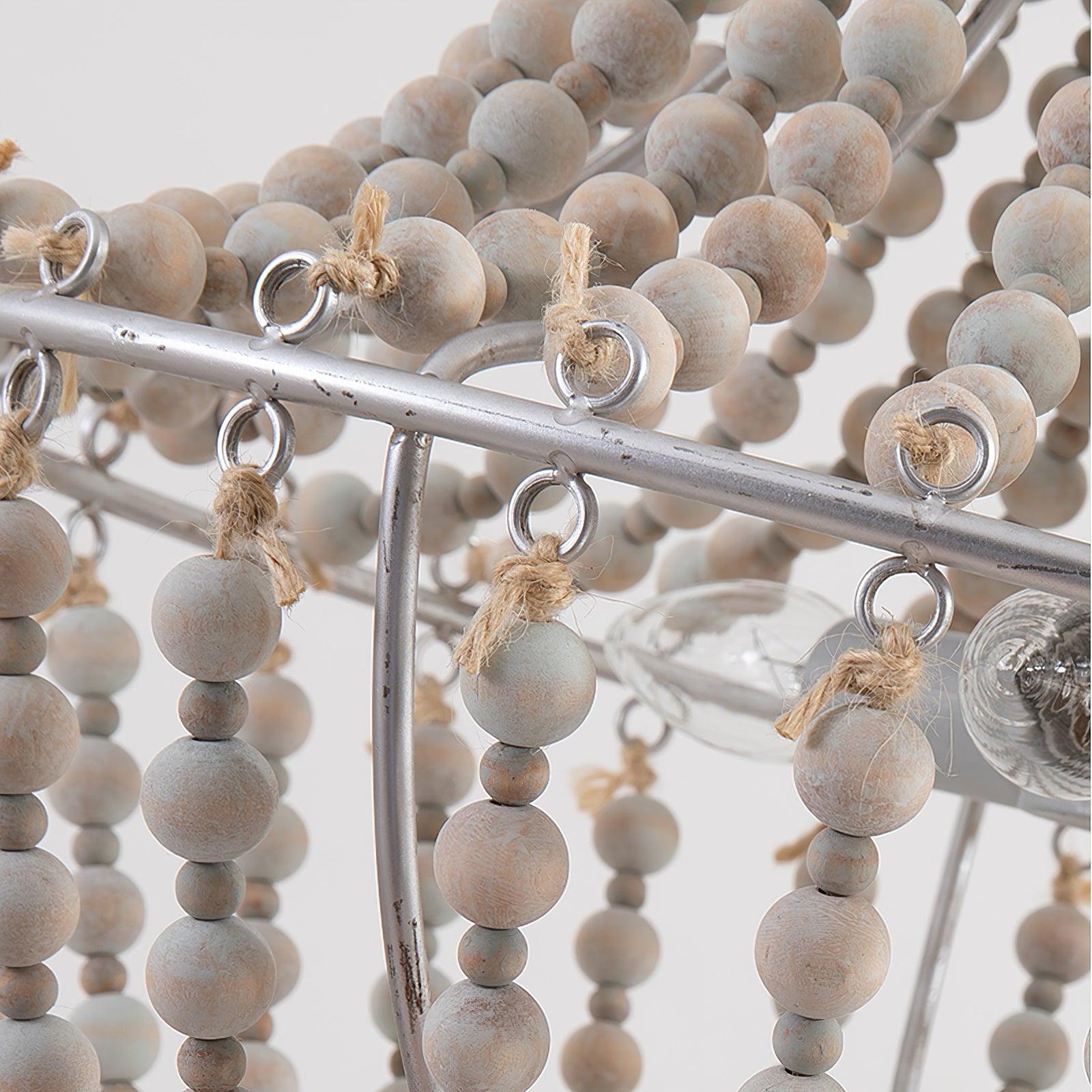 Lustra Chandelier Wood Organic Relaxed - Letslighting