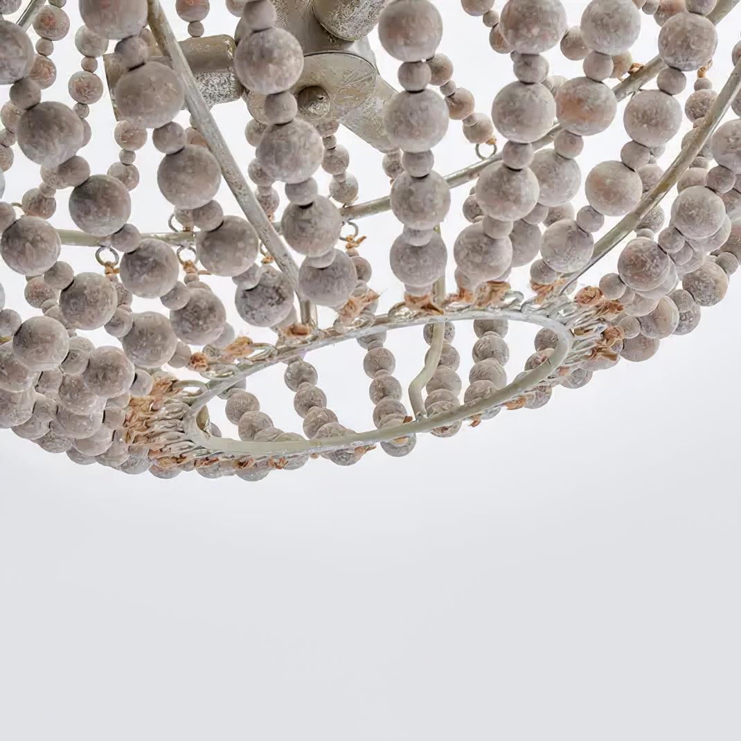 Lustra Chandelier Wood Organic Relaxed - Letslighting