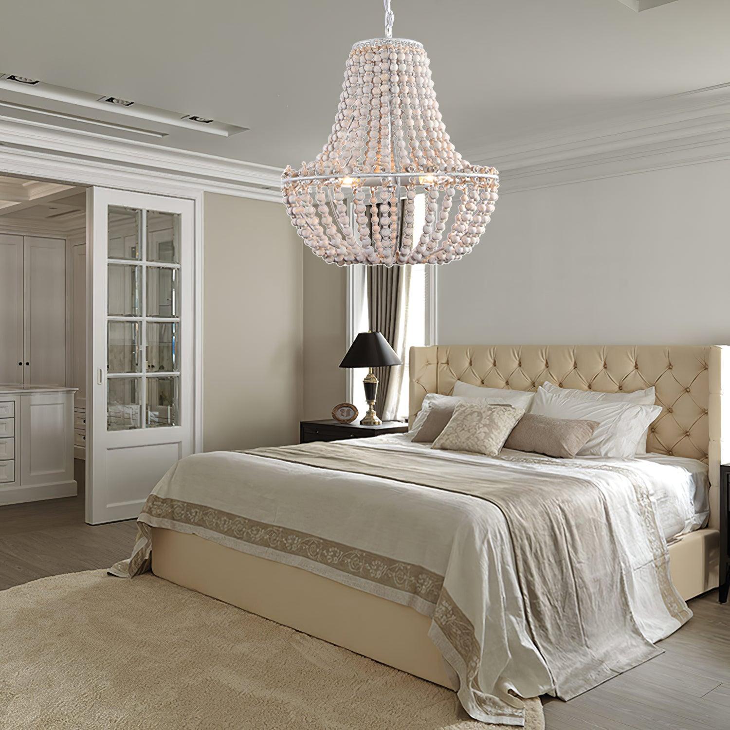 Lustra Chandelier Wood Organic Relaxed - Letslighting