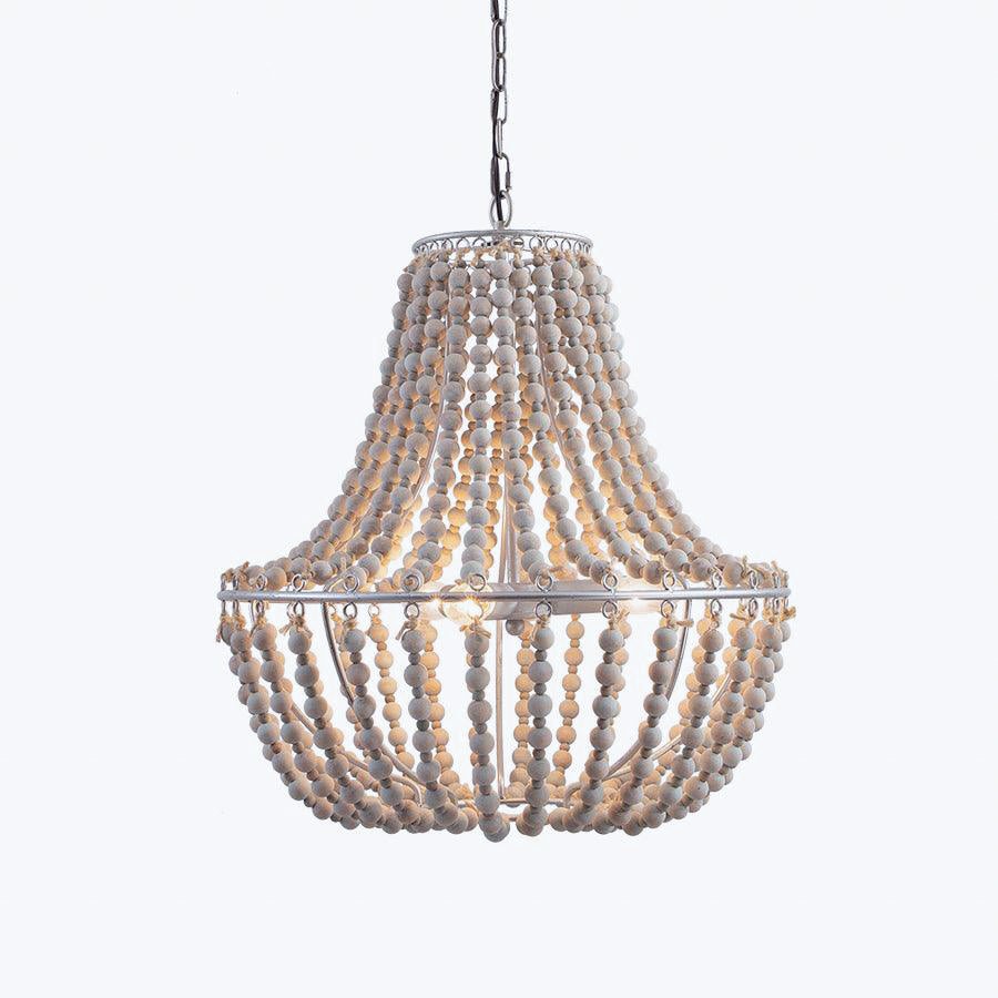 Lustra Chandelier Wood Organic Relaxed - Letslighting