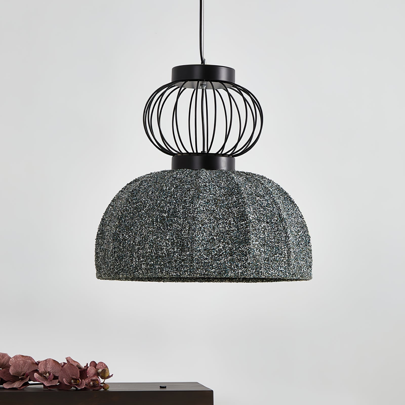 Forge Industrial Fabric Pendant Lamp - Letslighting