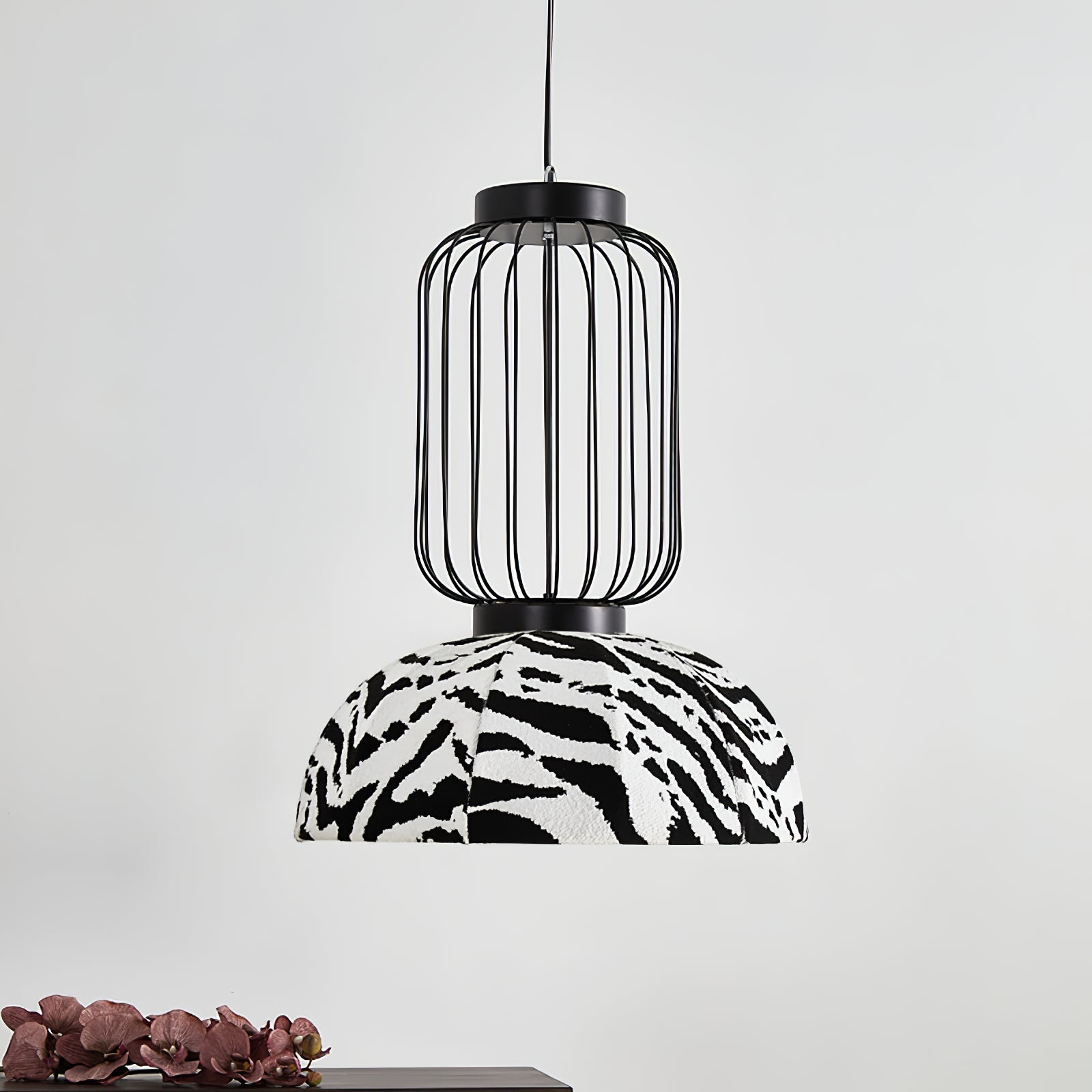 Forge Industrial Fabric Pendant Lamp - Letslighting