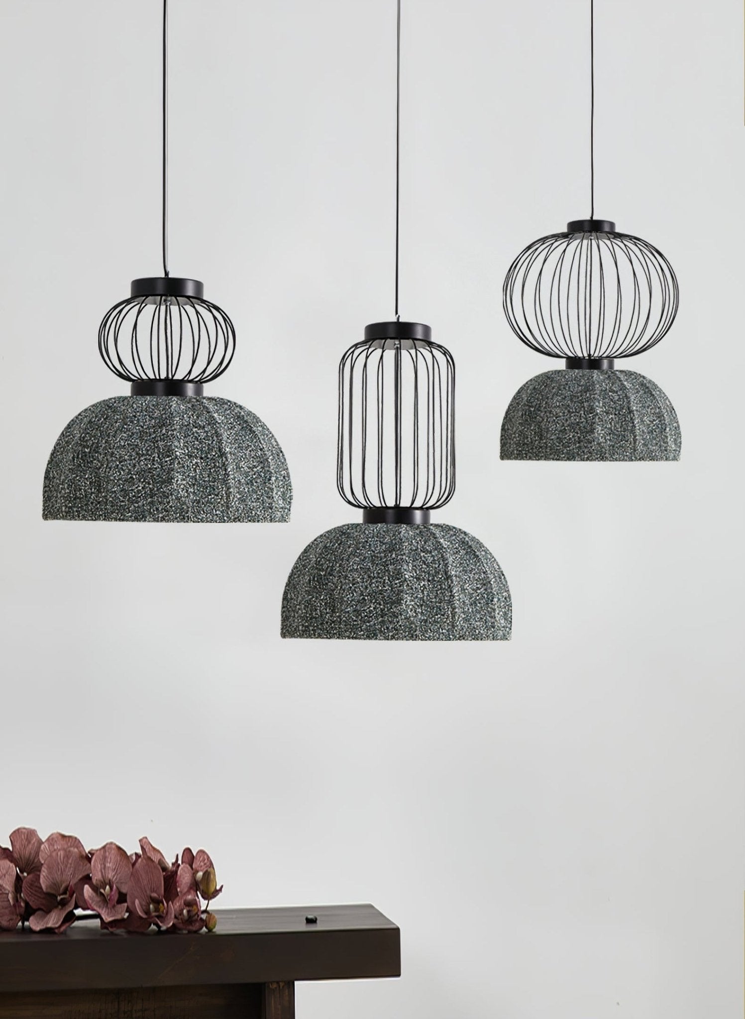 Forge Industrial Fabric Pendant Lamp - Letslighting